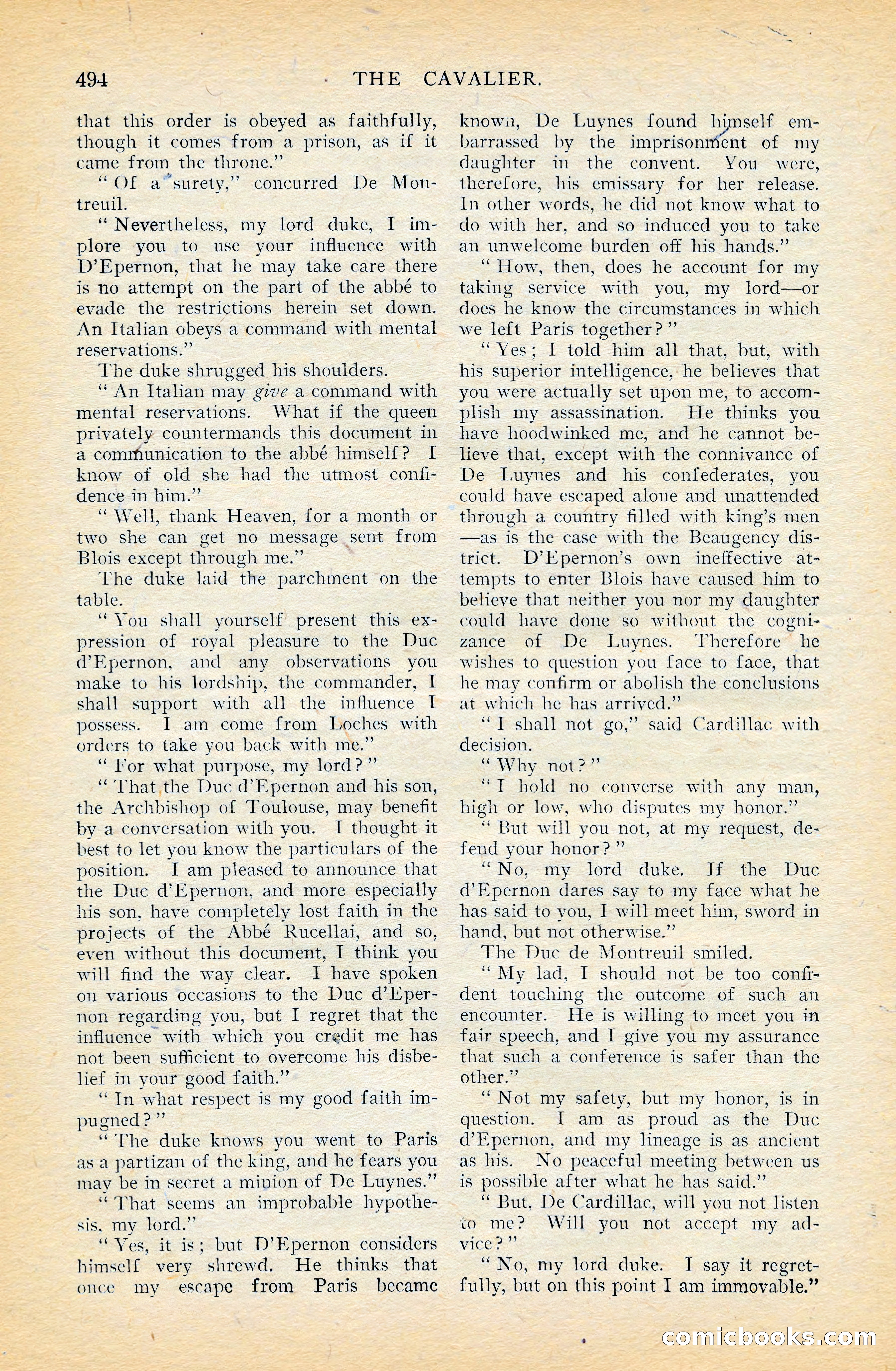 The Cavalier, April 1909 — page 112 of 201