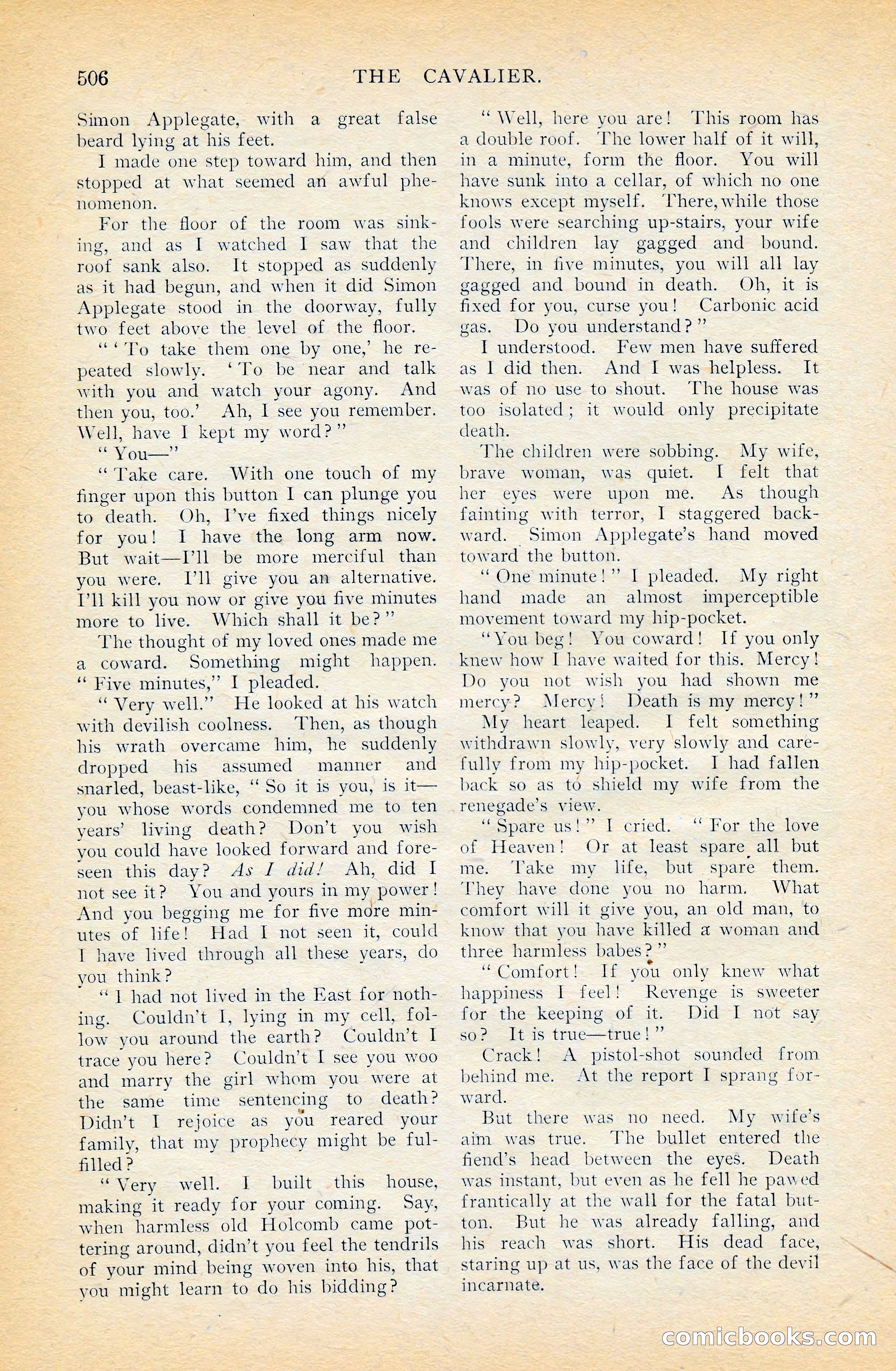 The Cavalier, April 1909 — page 124 of 201
