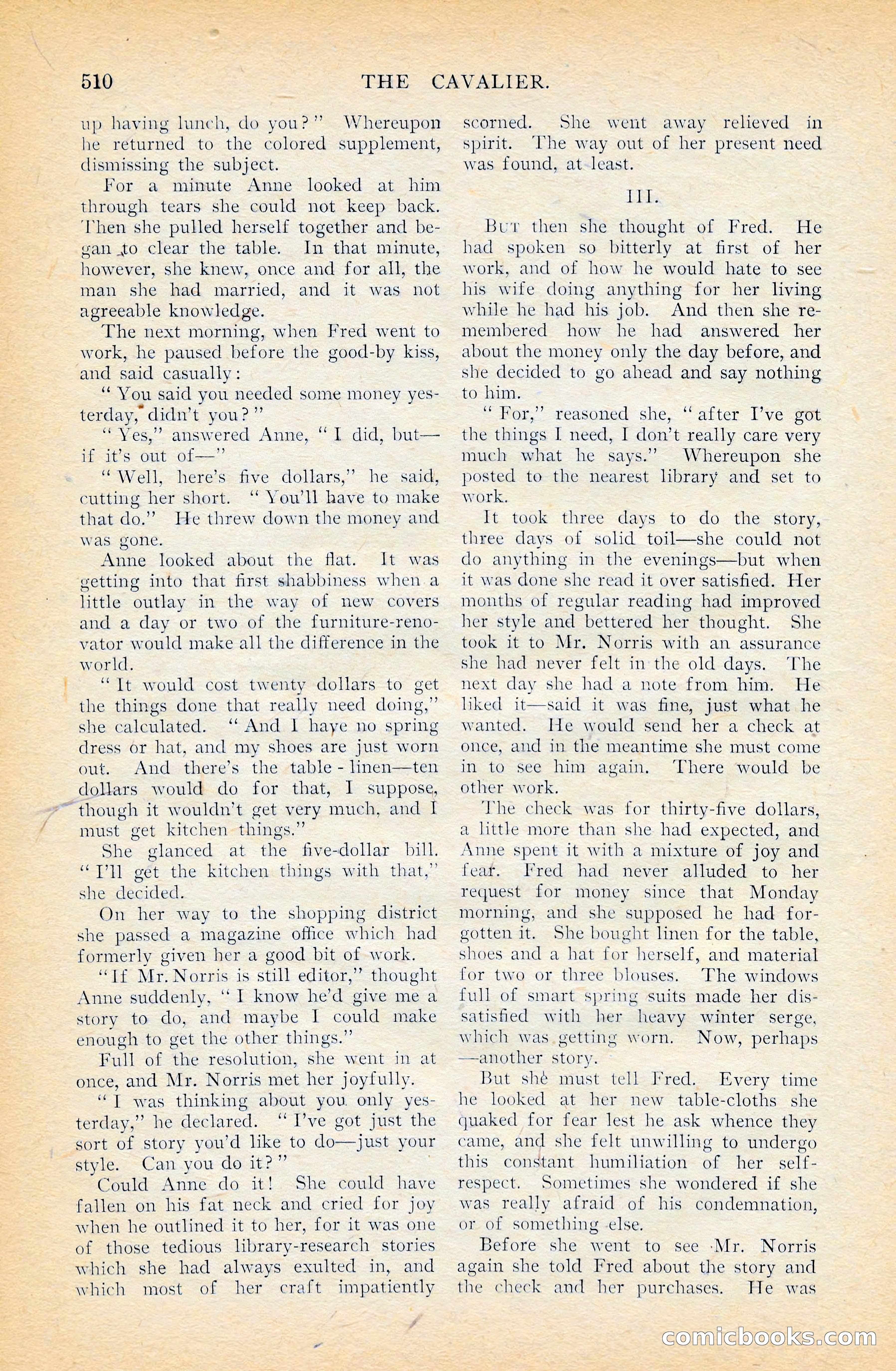 The Cavalier, April 1909 — page 128 of 201