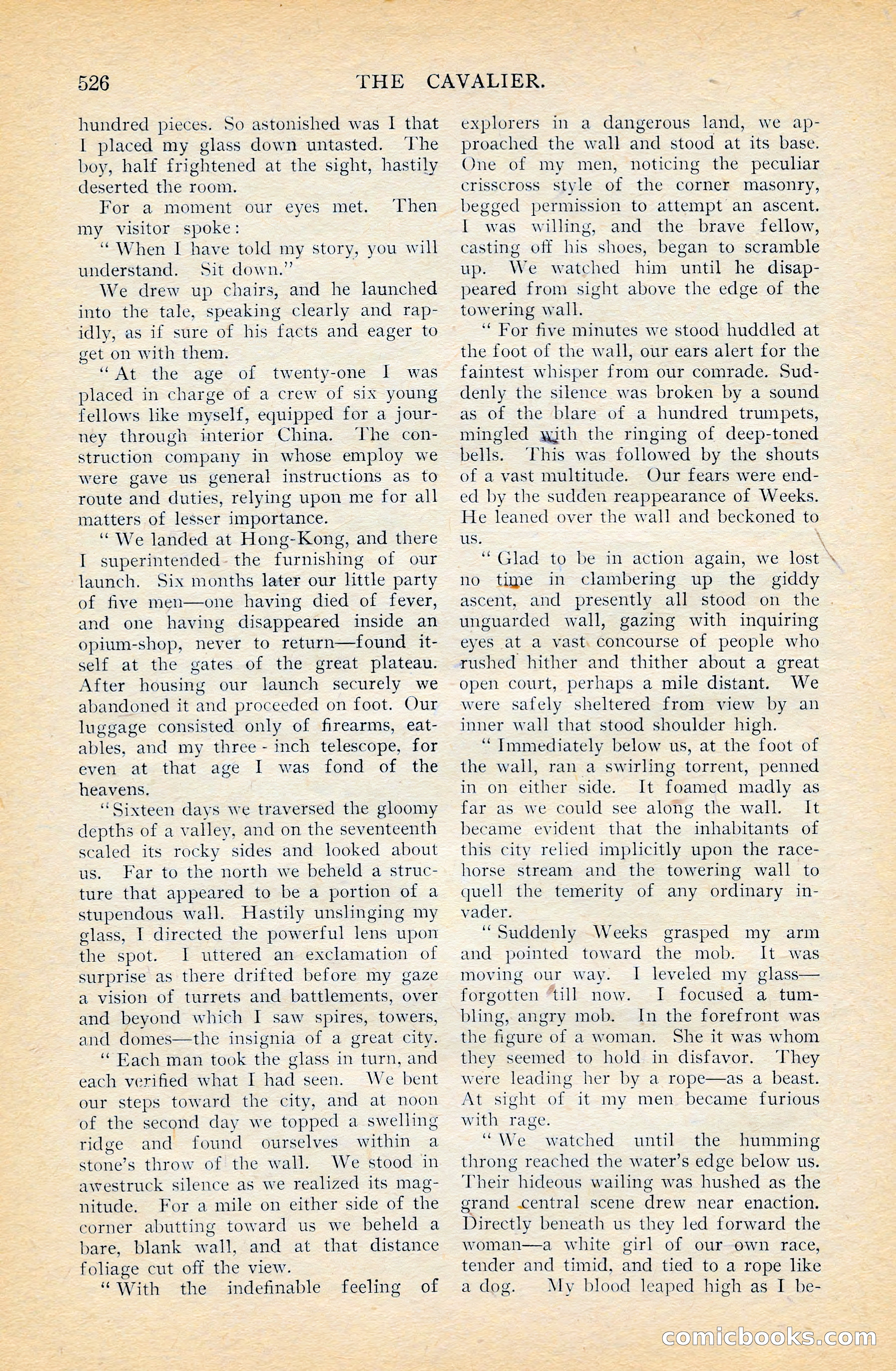 The Cavalier, April 1909 — page 144 of 201