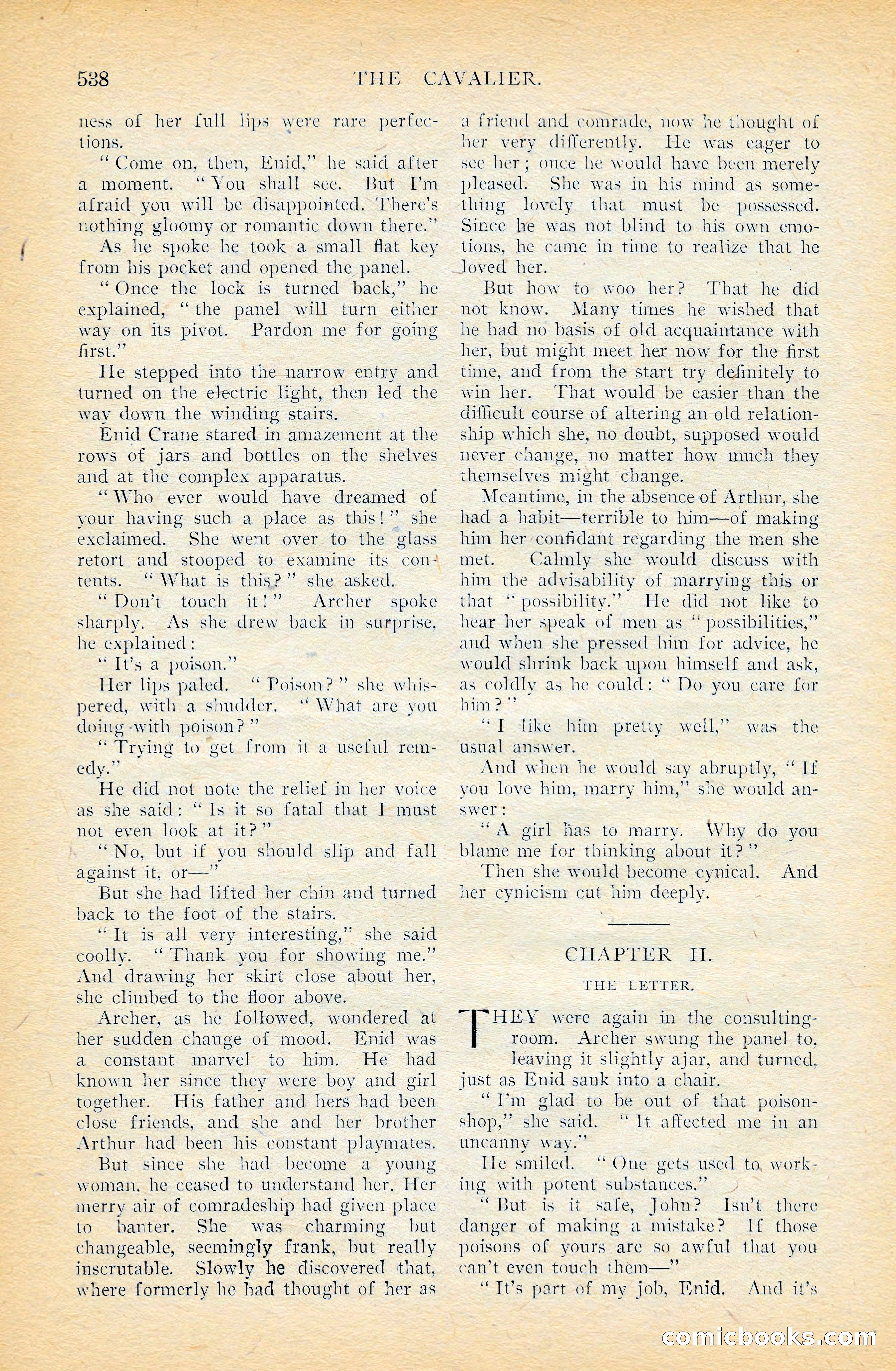 The Cavalier, April 1909 — page 156 of 201