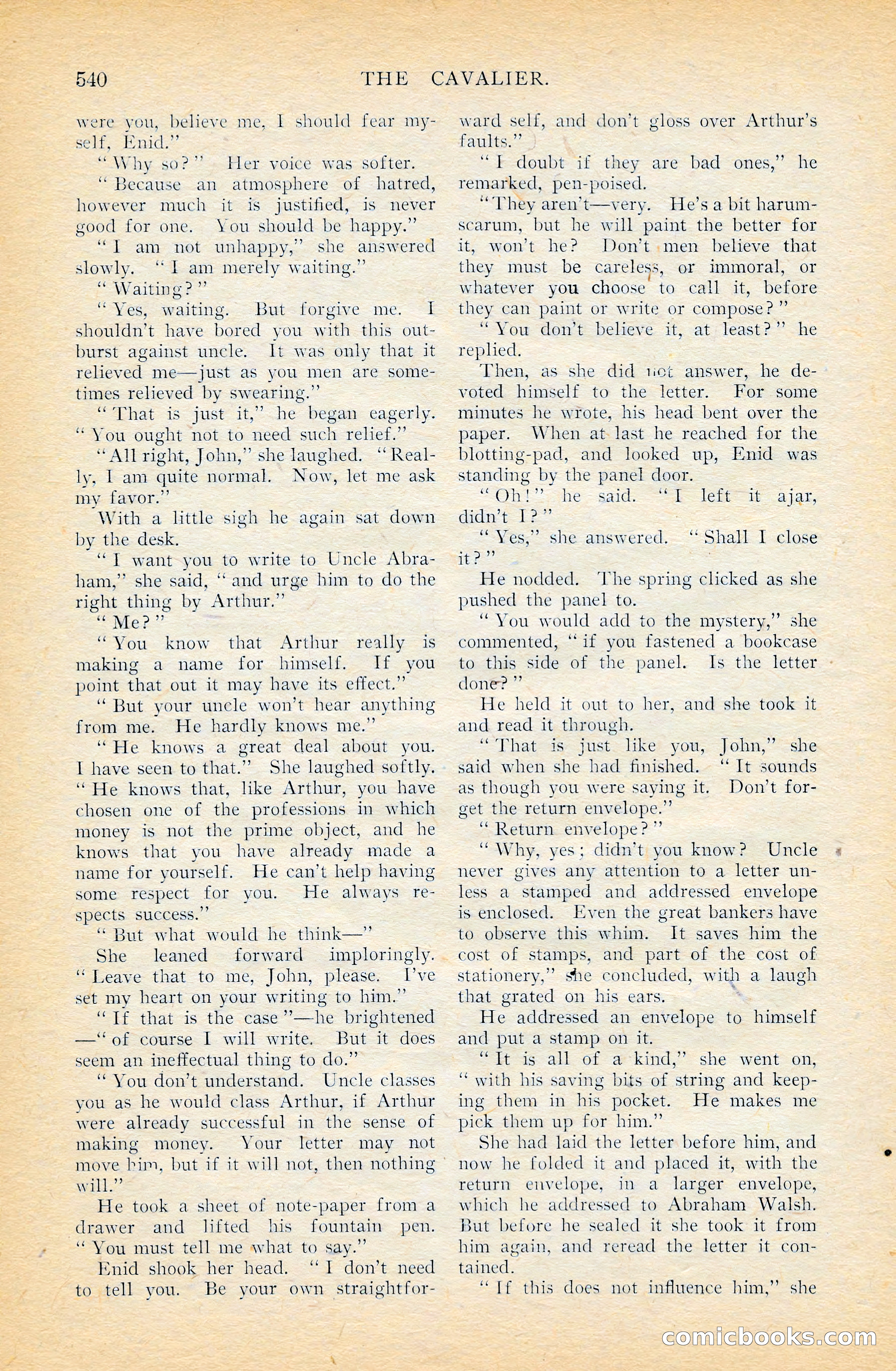 The Cavalier, April 1909 — page 158 of 201