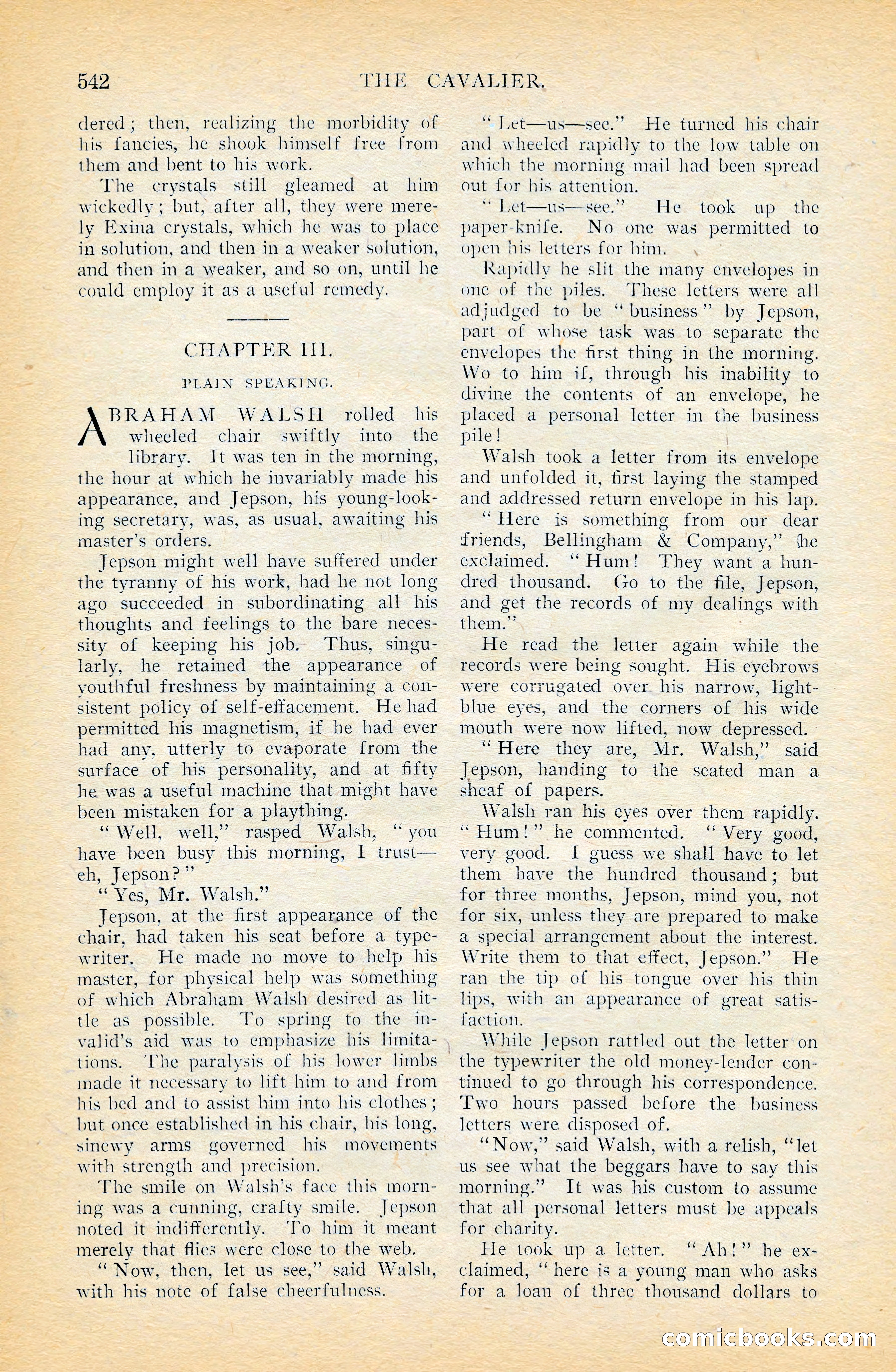 The Cavalier, April 1909 — page 160 of 201