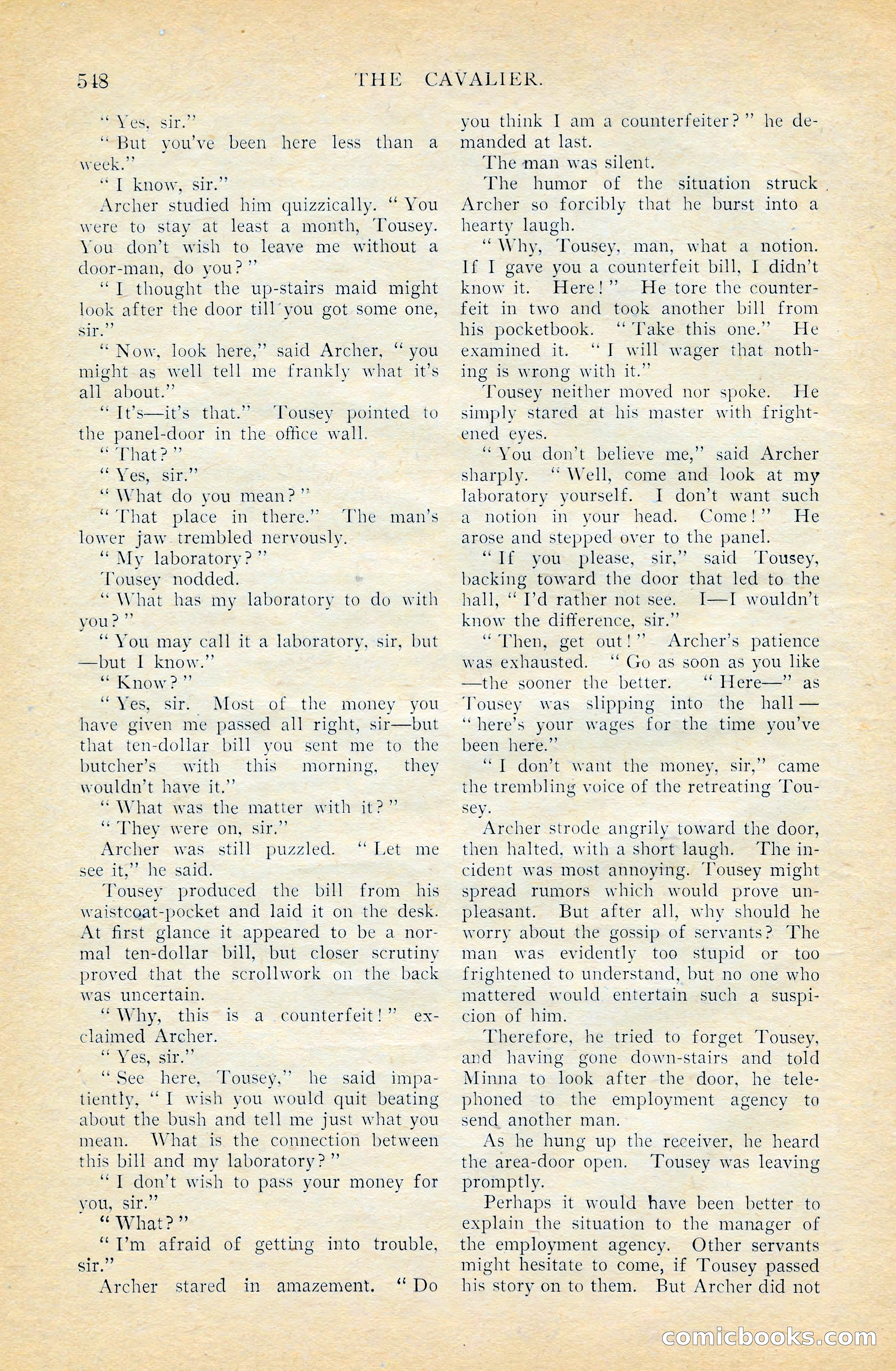 The Cavalier, April 1909 — page 166 of 201