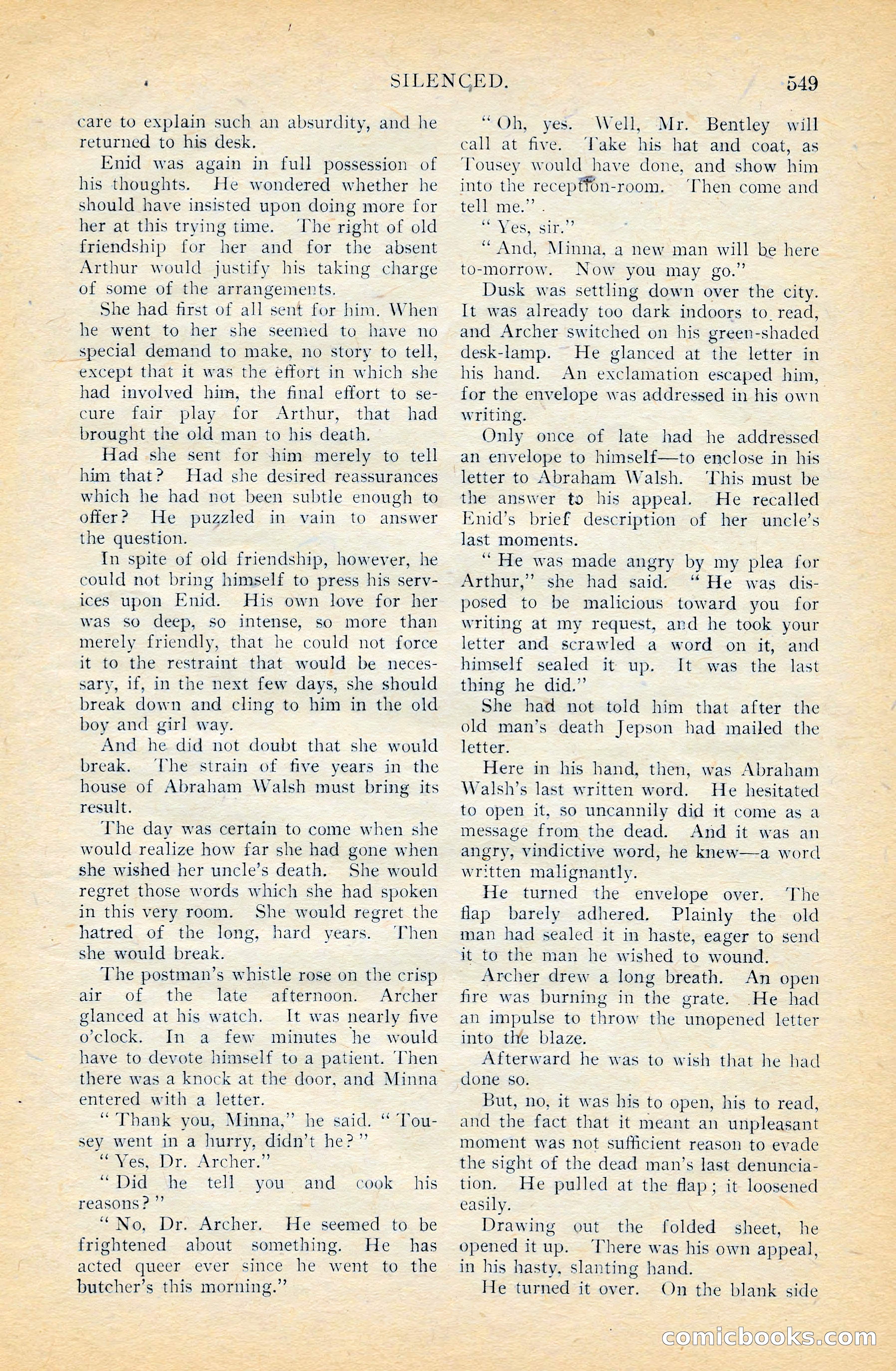 The Cavalier, April 1909 — page 167 of 201
