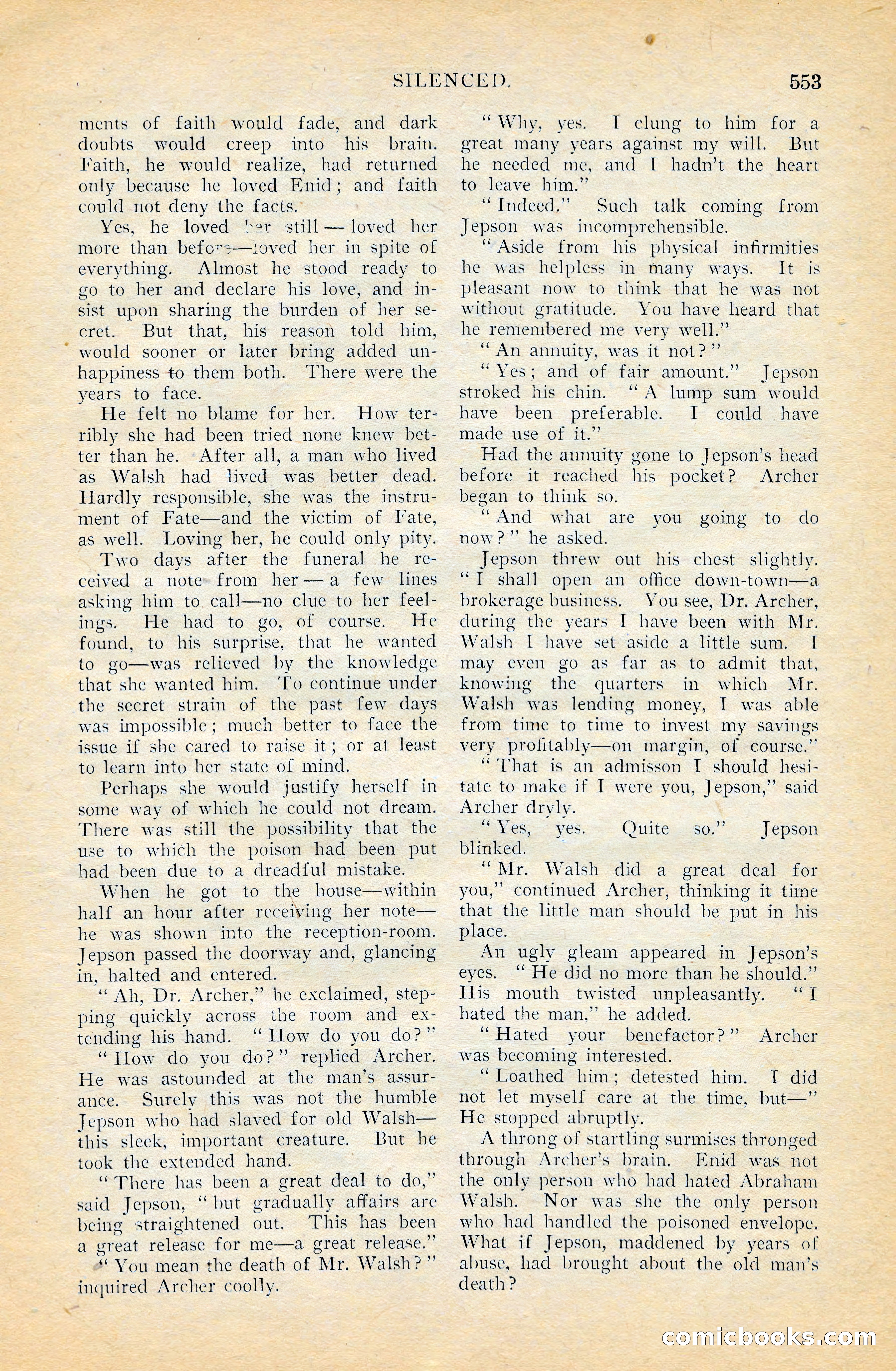 The Cavalier, April 1909 — page 171 of 201