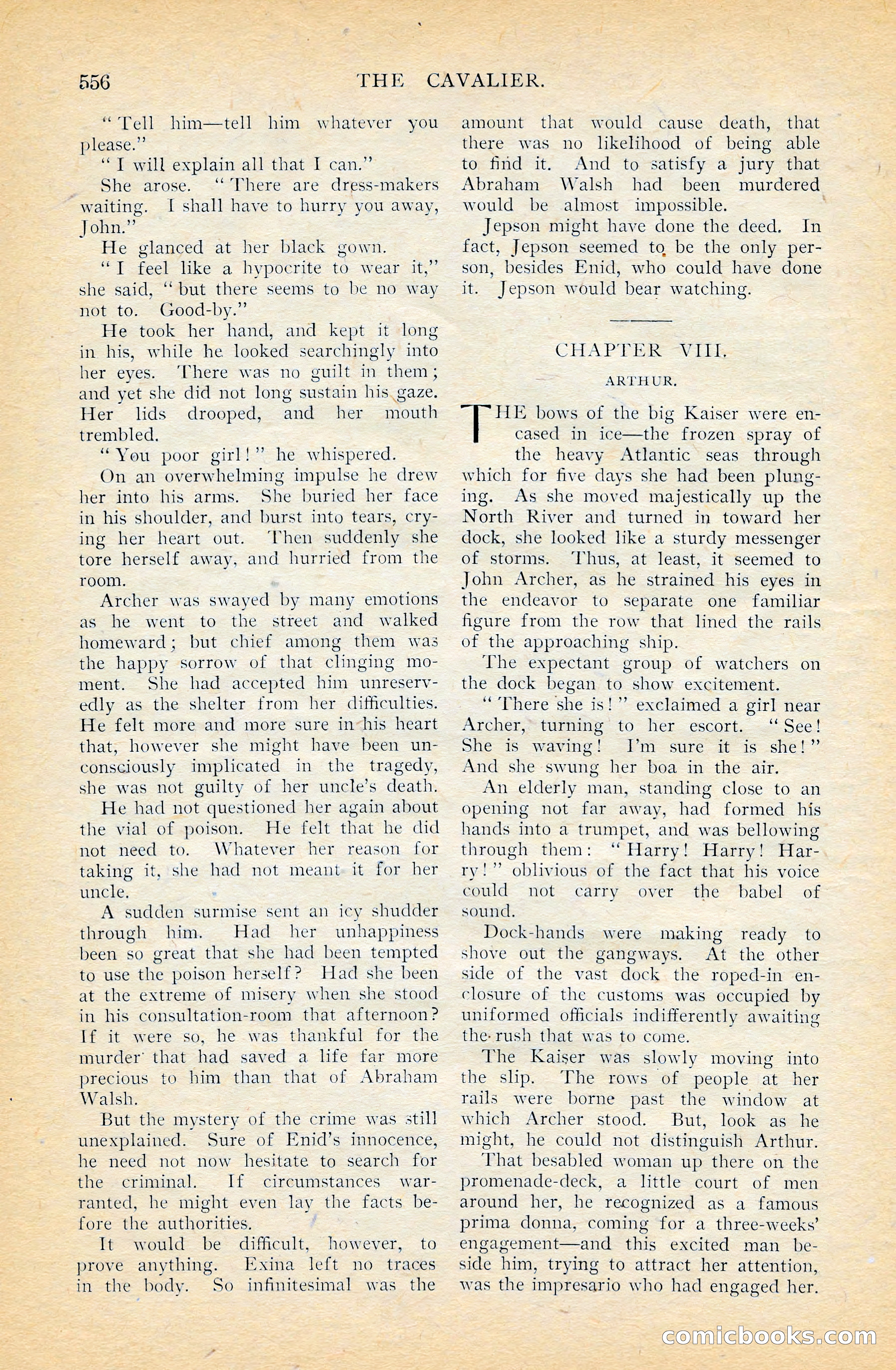 The Cavalier, April 1909 — page 174 of 201