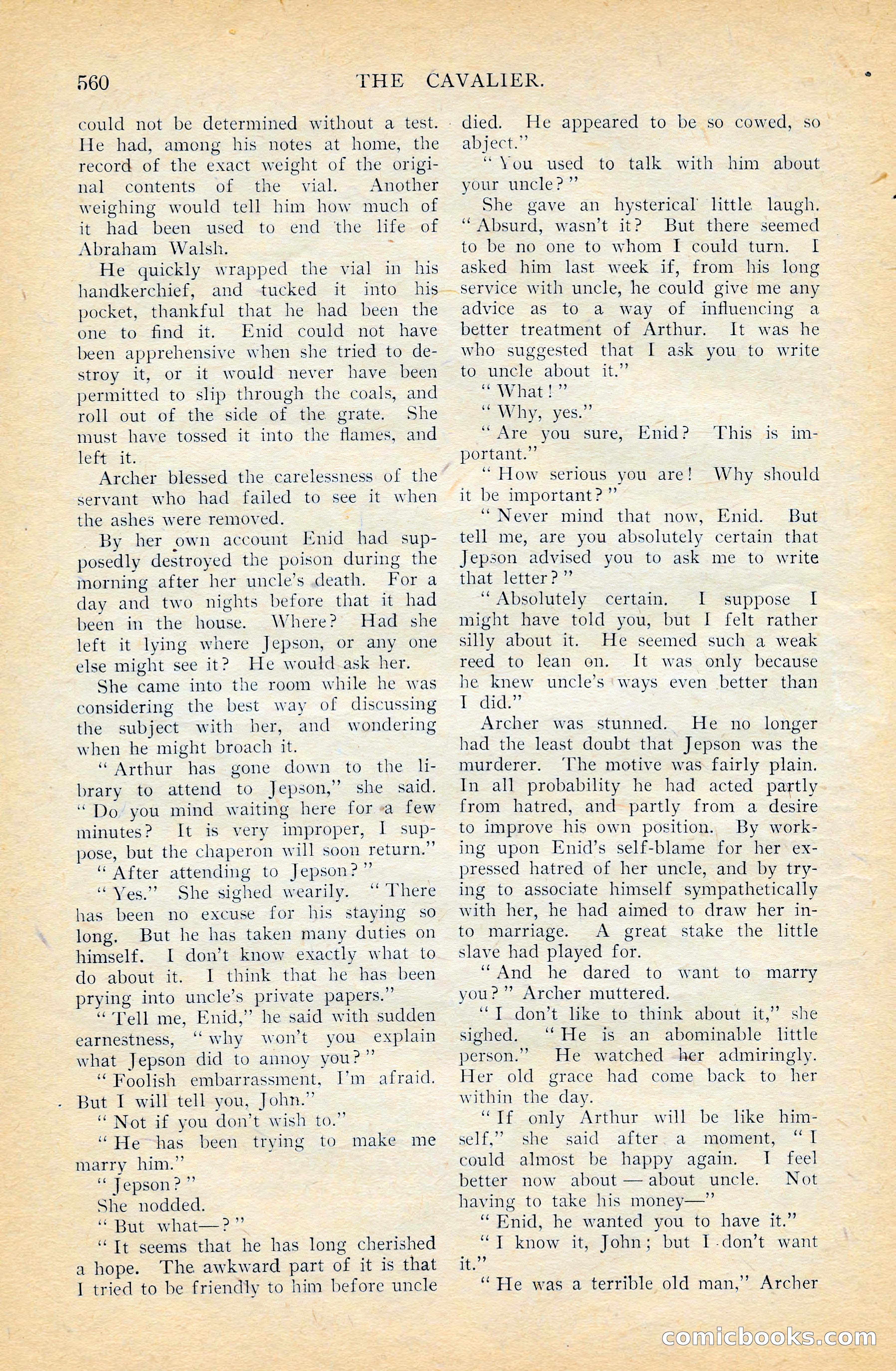 The Cavalier, April 1909 — page 178 of 201