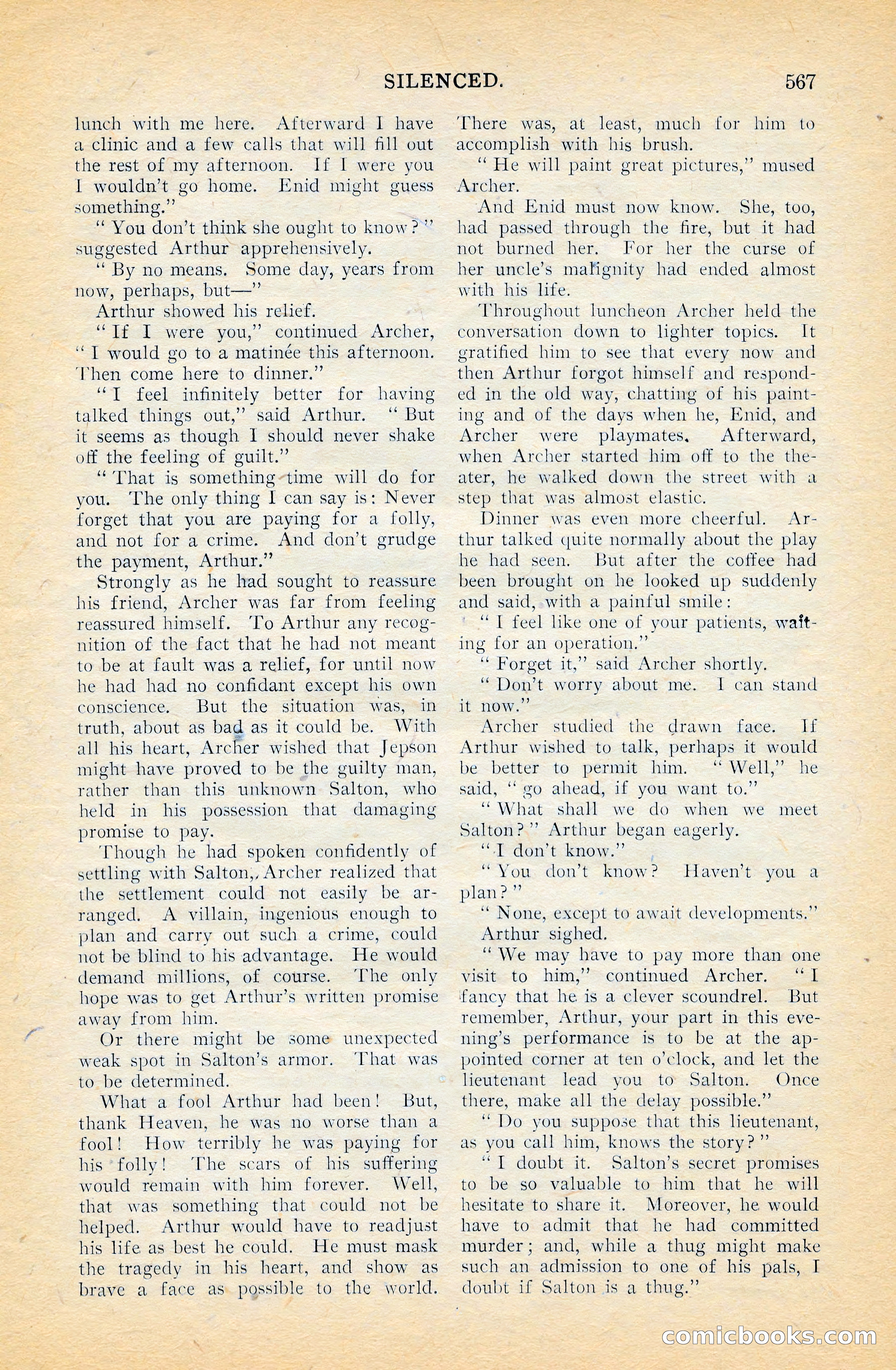 The Cavalier, April 1909 — page 185 of 201