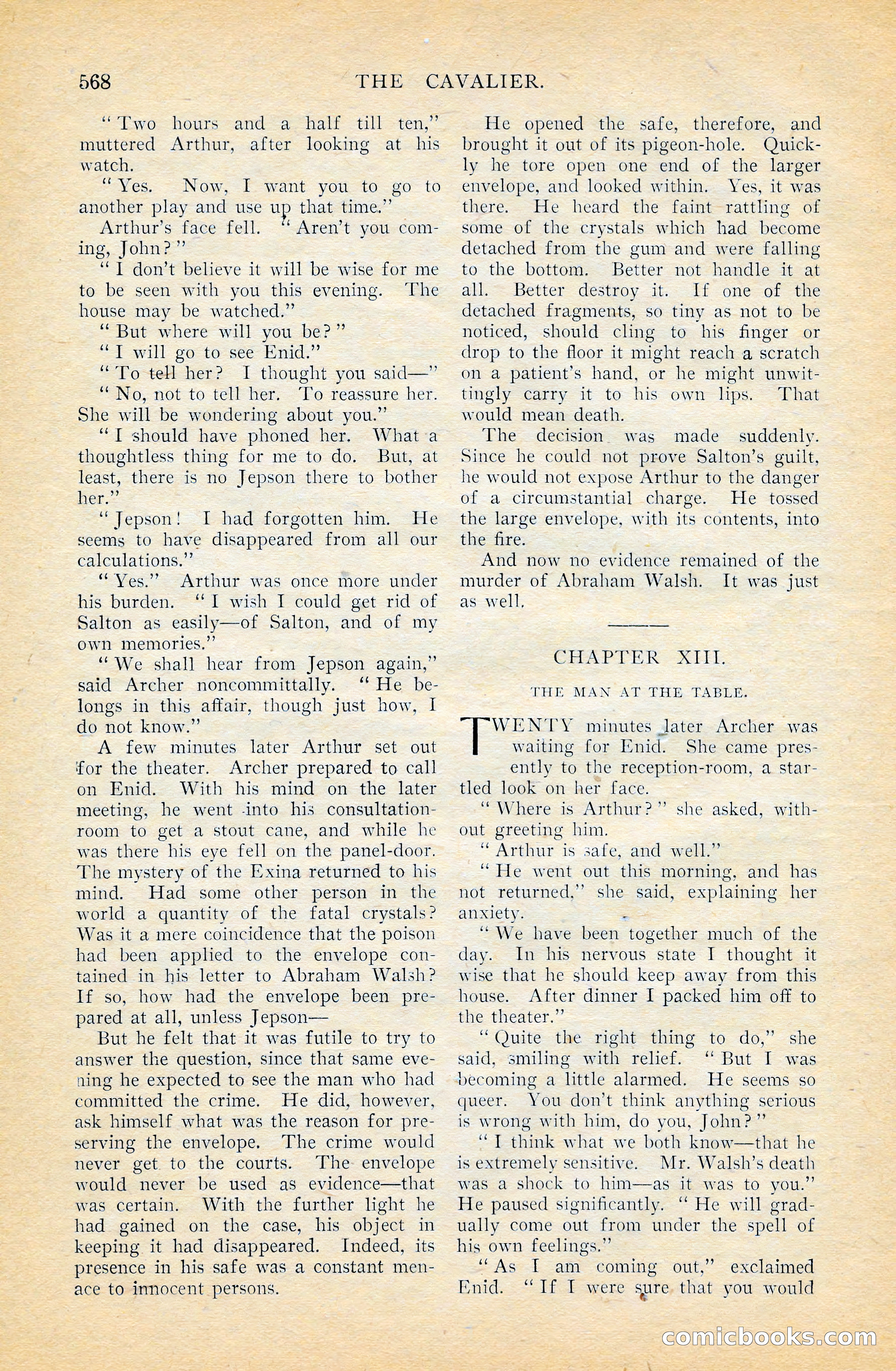The Cavalier, April 1909 — page 186 of 201