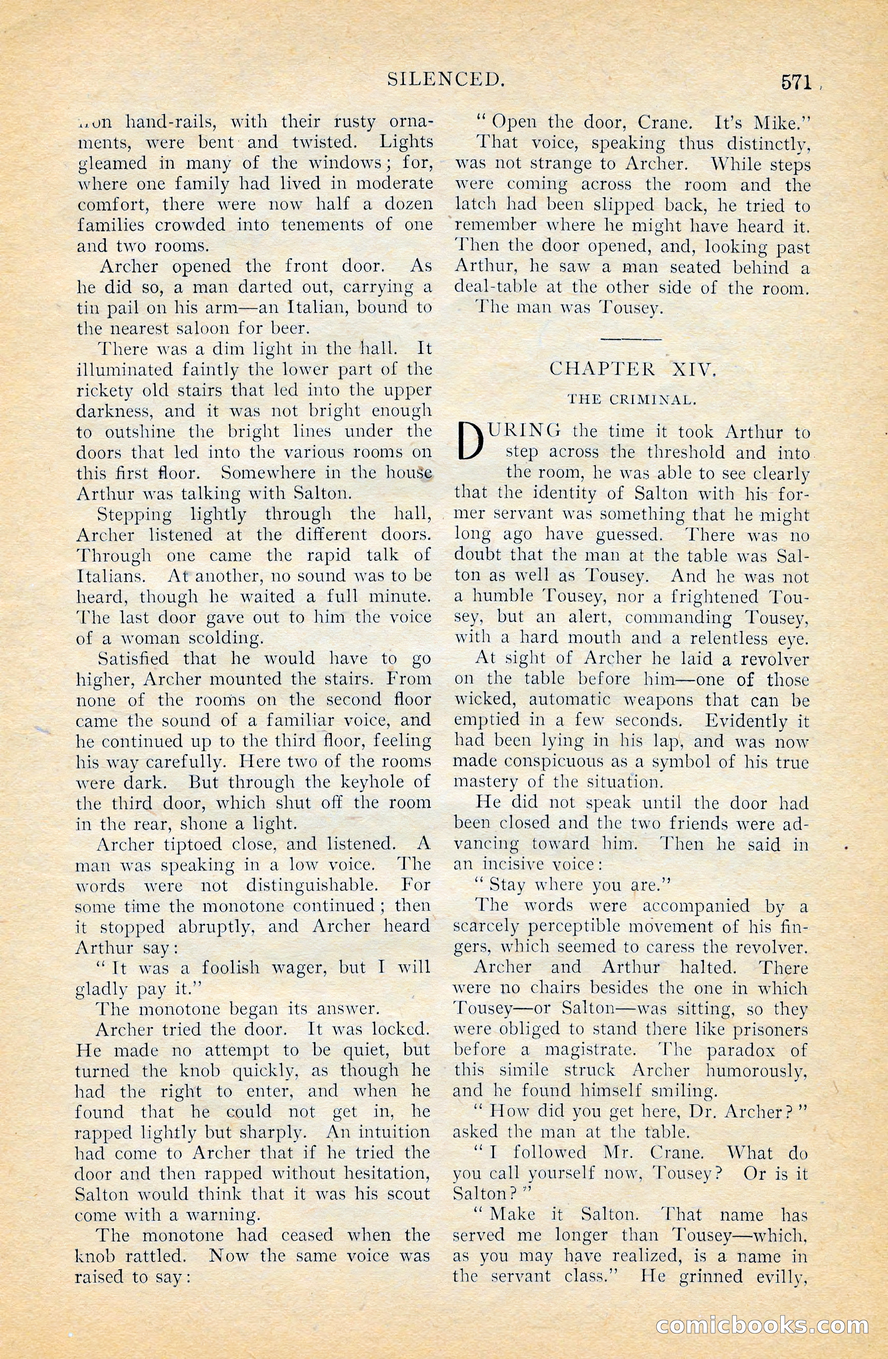 The Cavalier, April 1909 — page 189 of 201