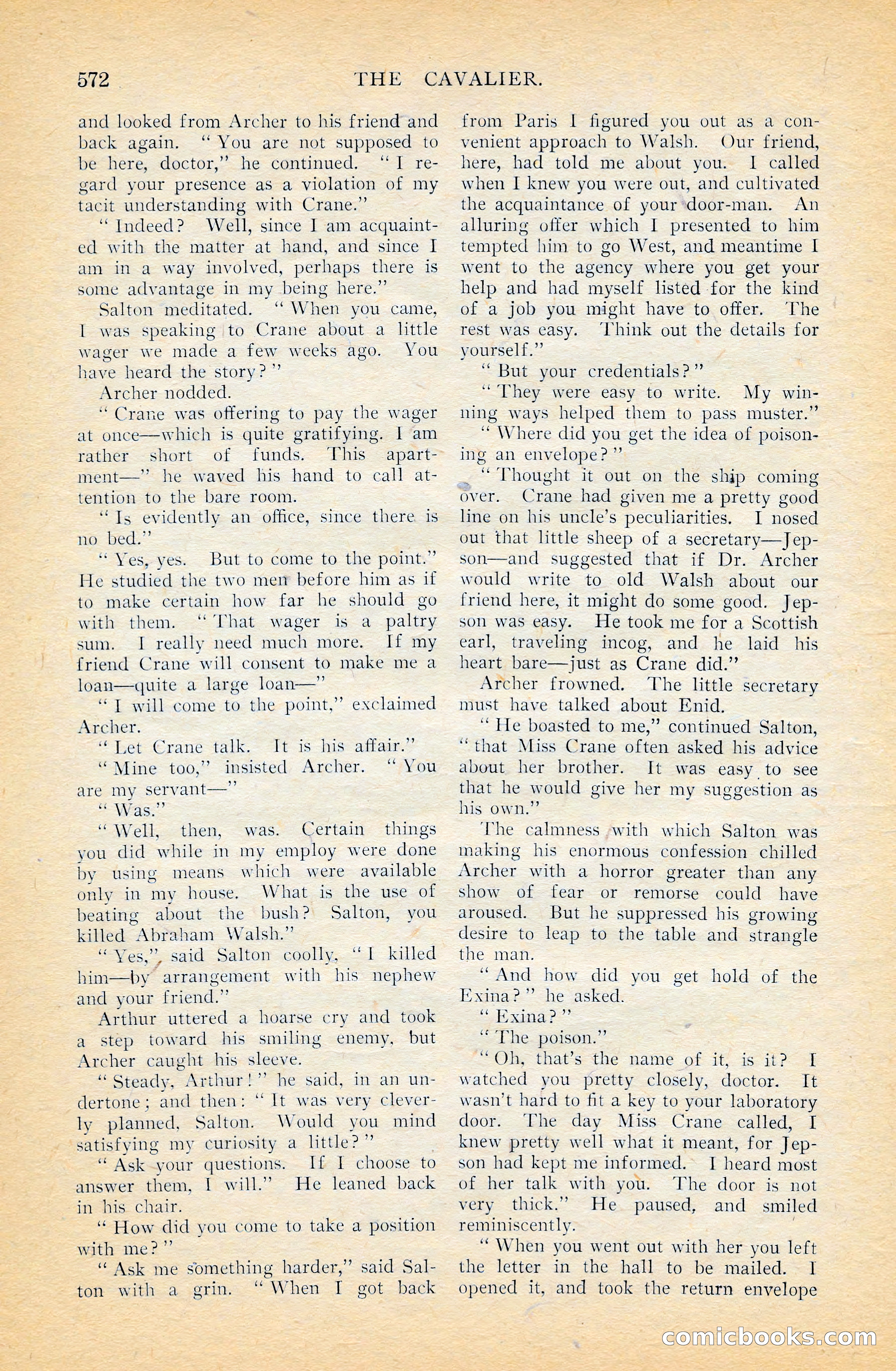 The Cavalier, April 1909 — page 190 of 201