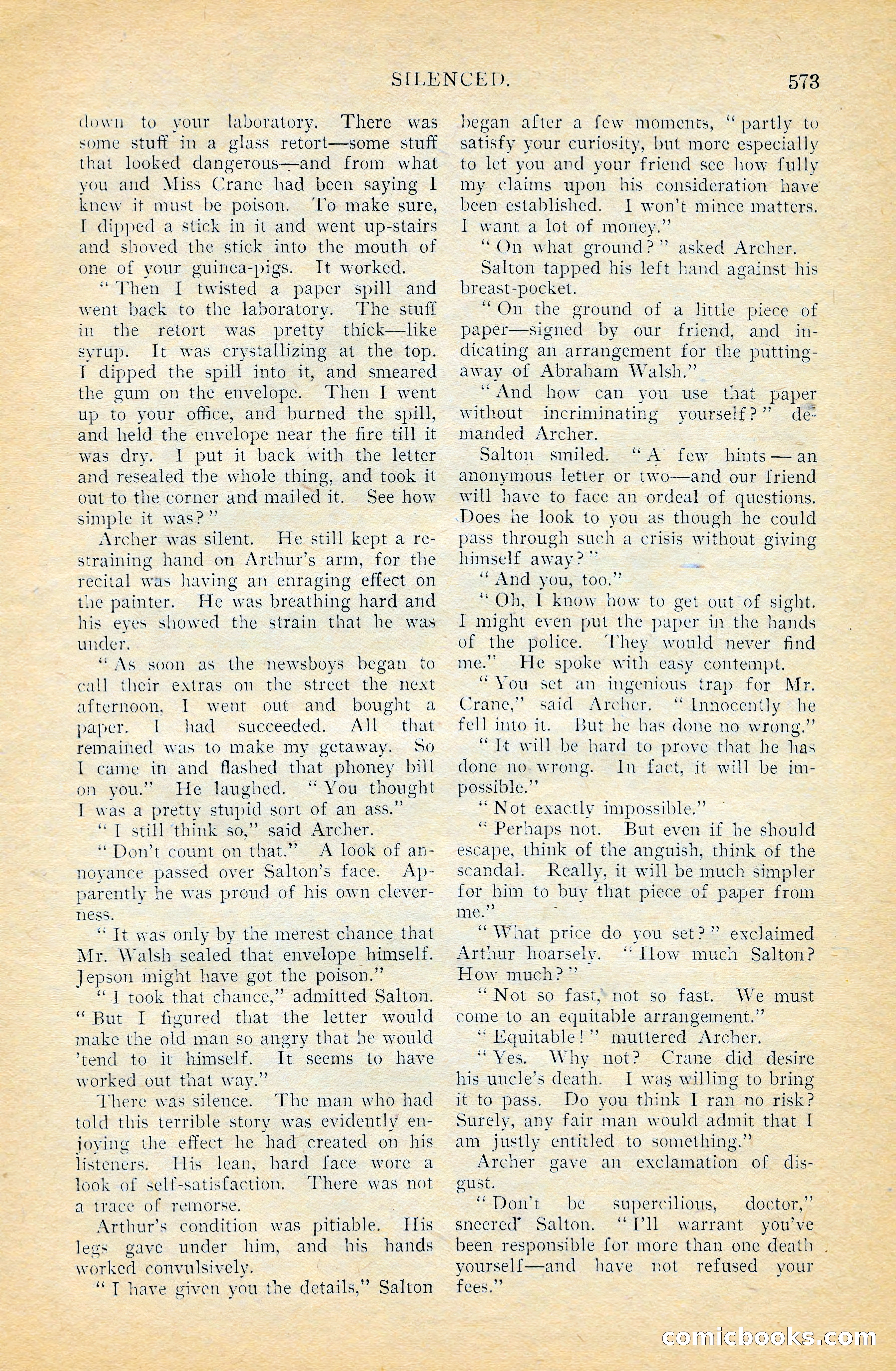The Cavalier, April 1909 — page 191 of 201