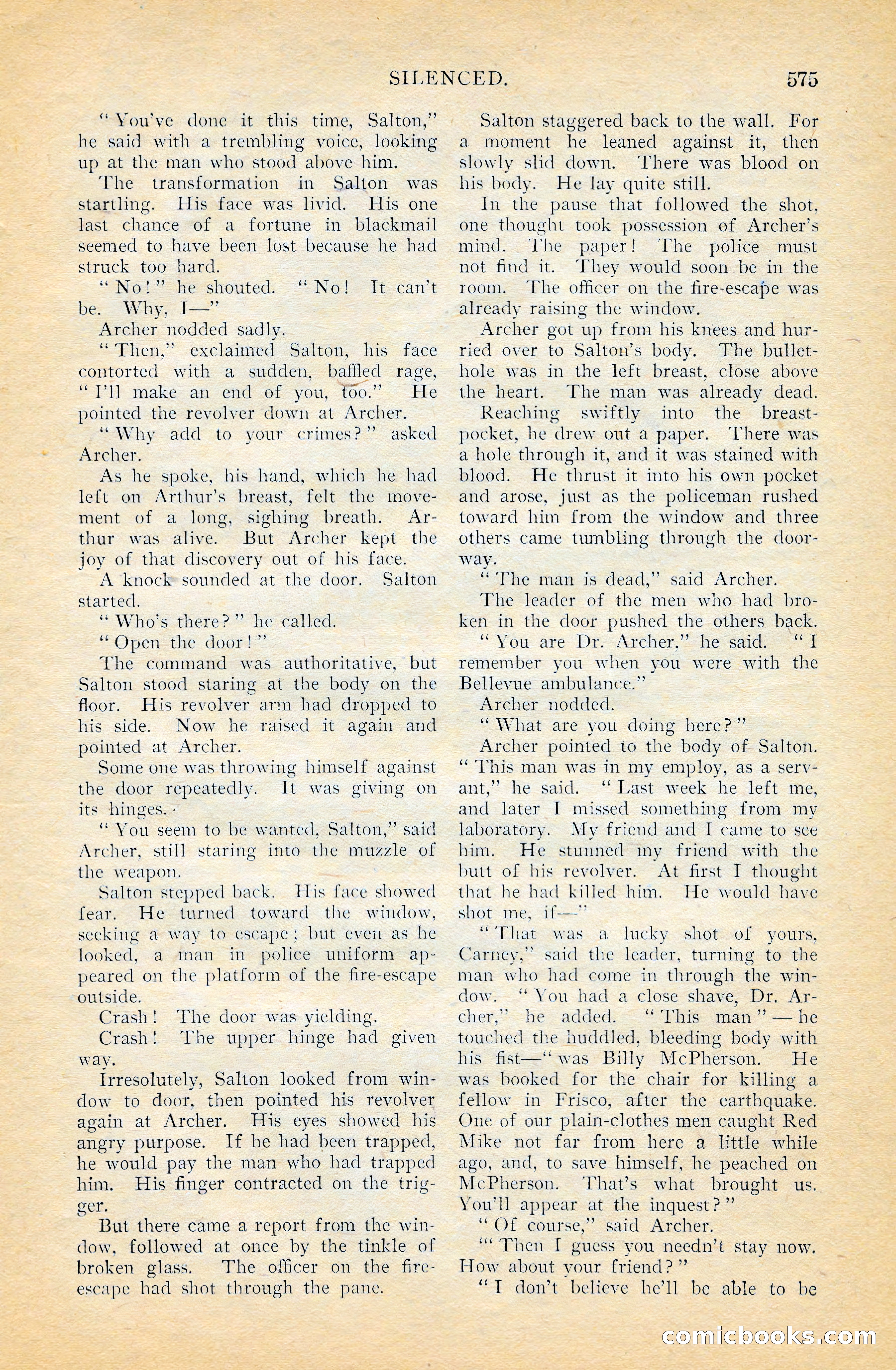 The Cavalier, April 1909 — page 193 of 201