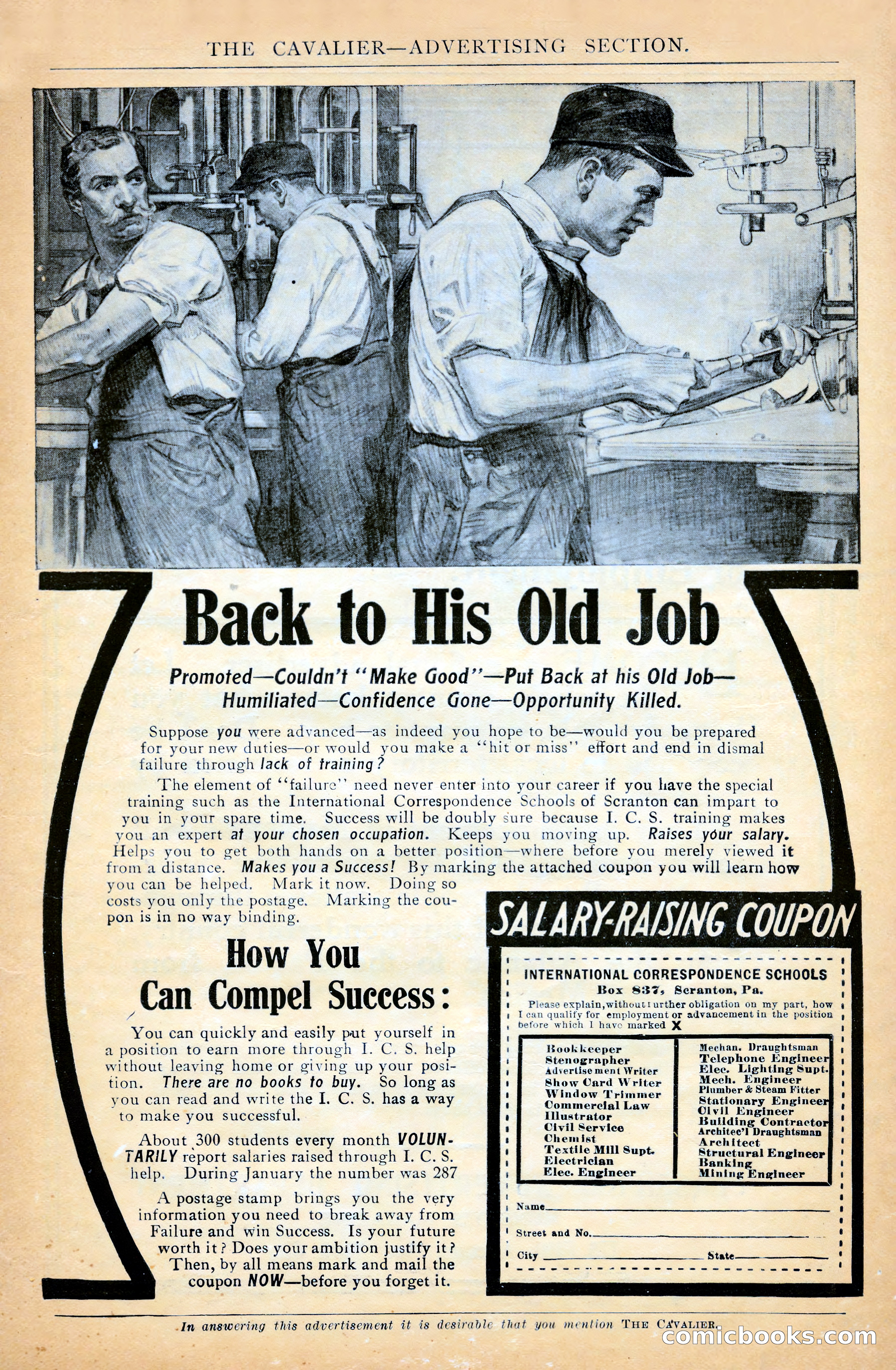 The Cavalier, April 1909 — page 195 of 201