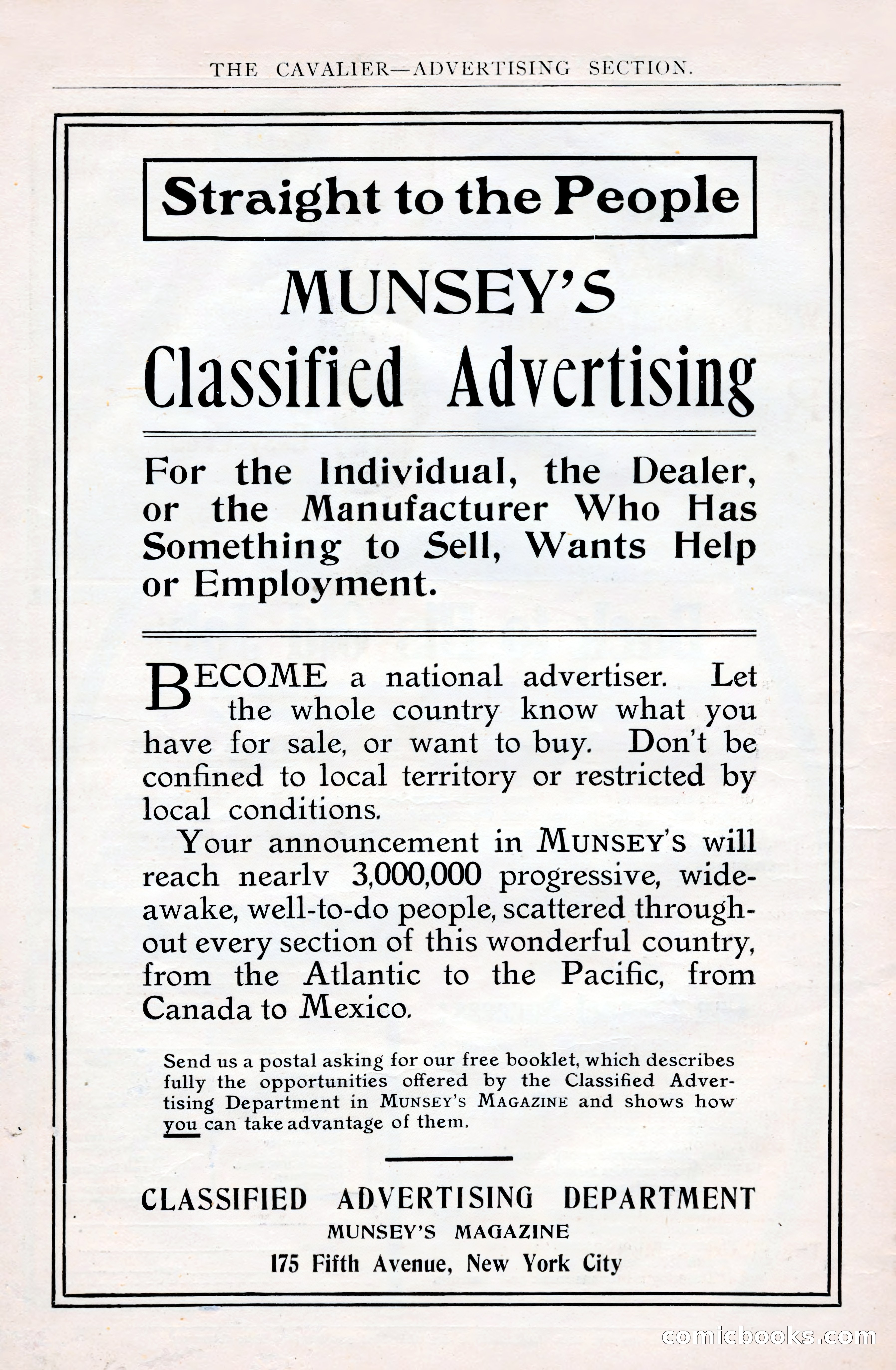 The Cavalier, April 1909 — page 196 of 201