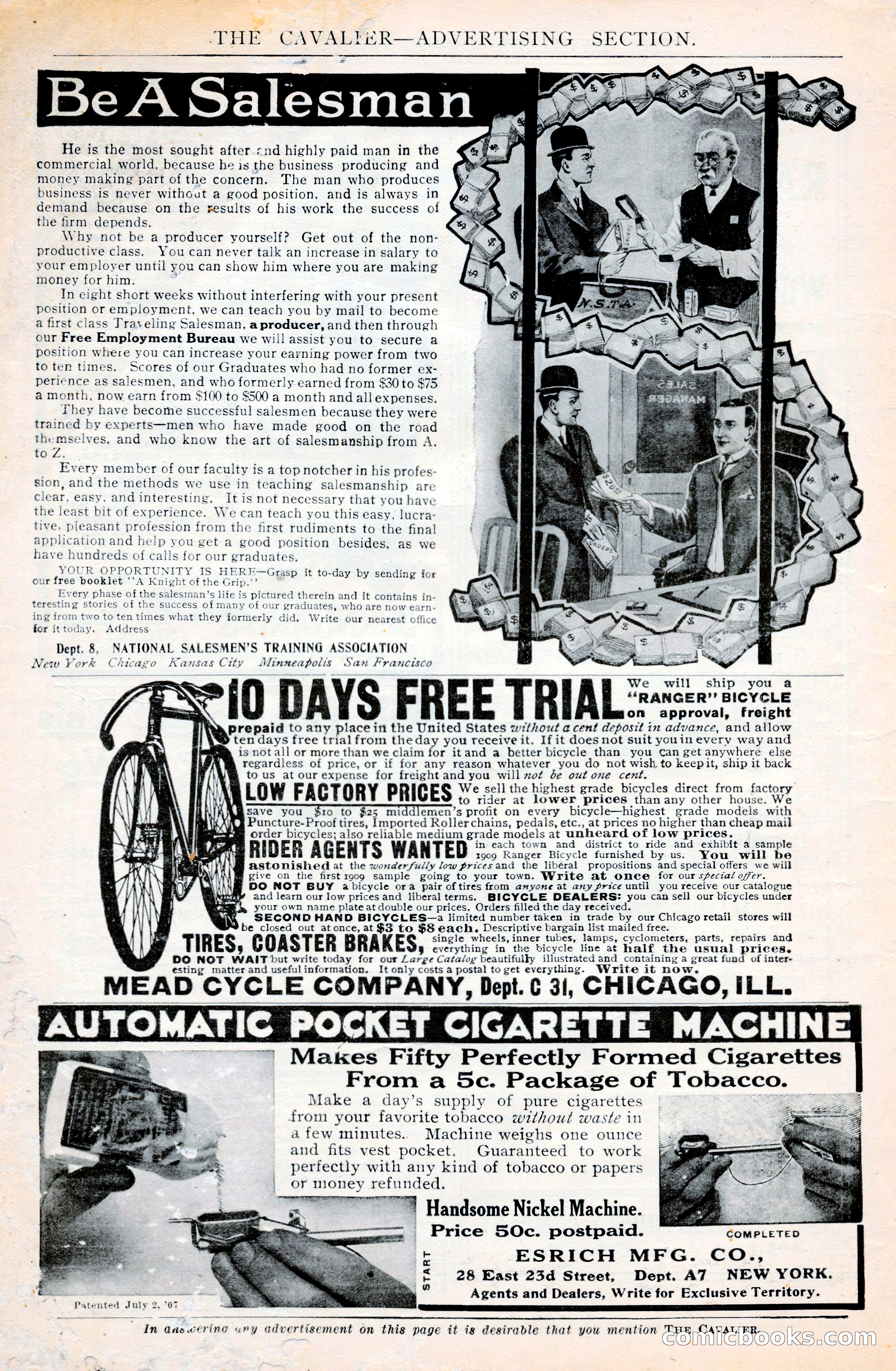 The Cavalier, April 1909 — page 198 of 201