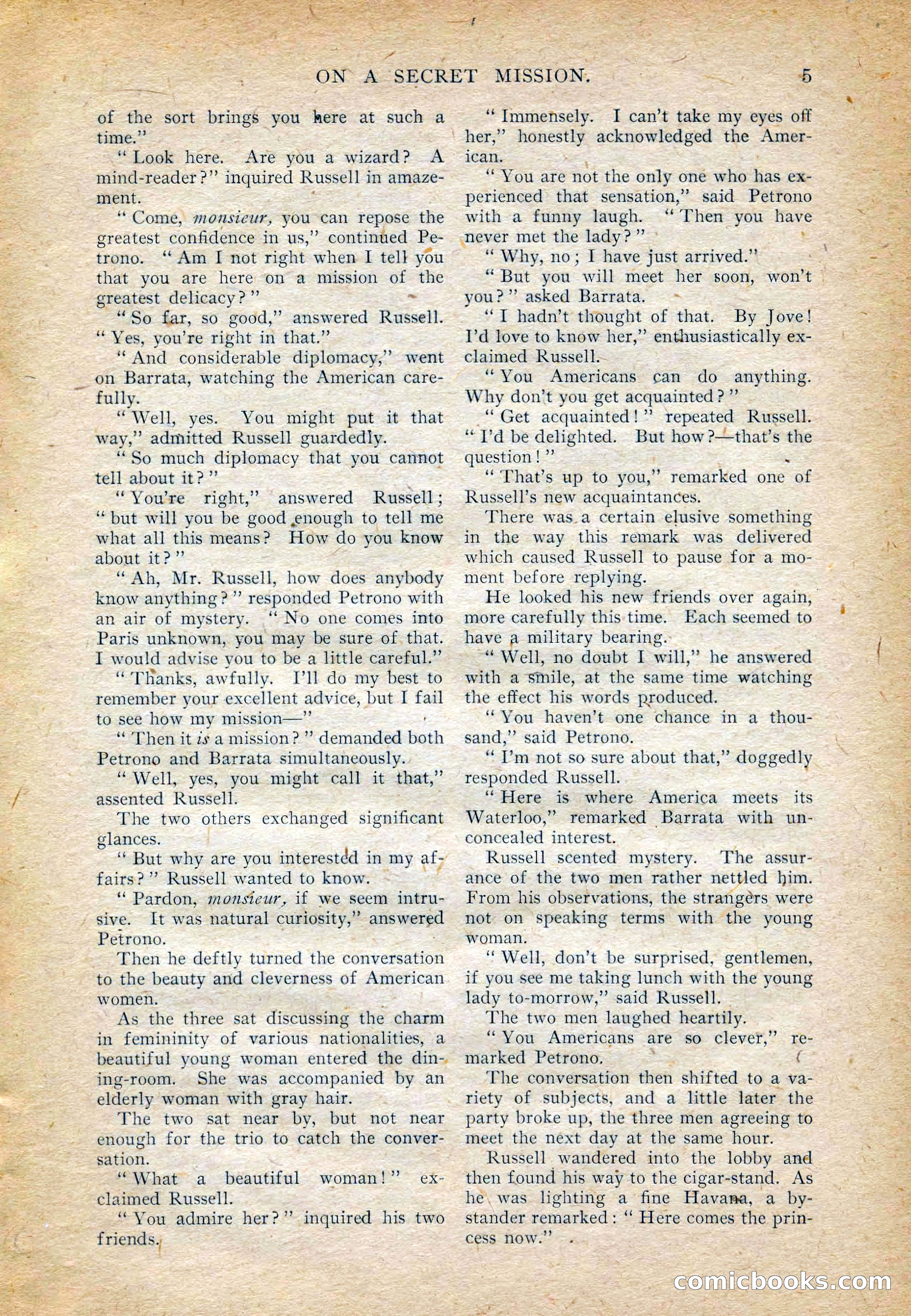 The Cavalier for February — page 7 of 209