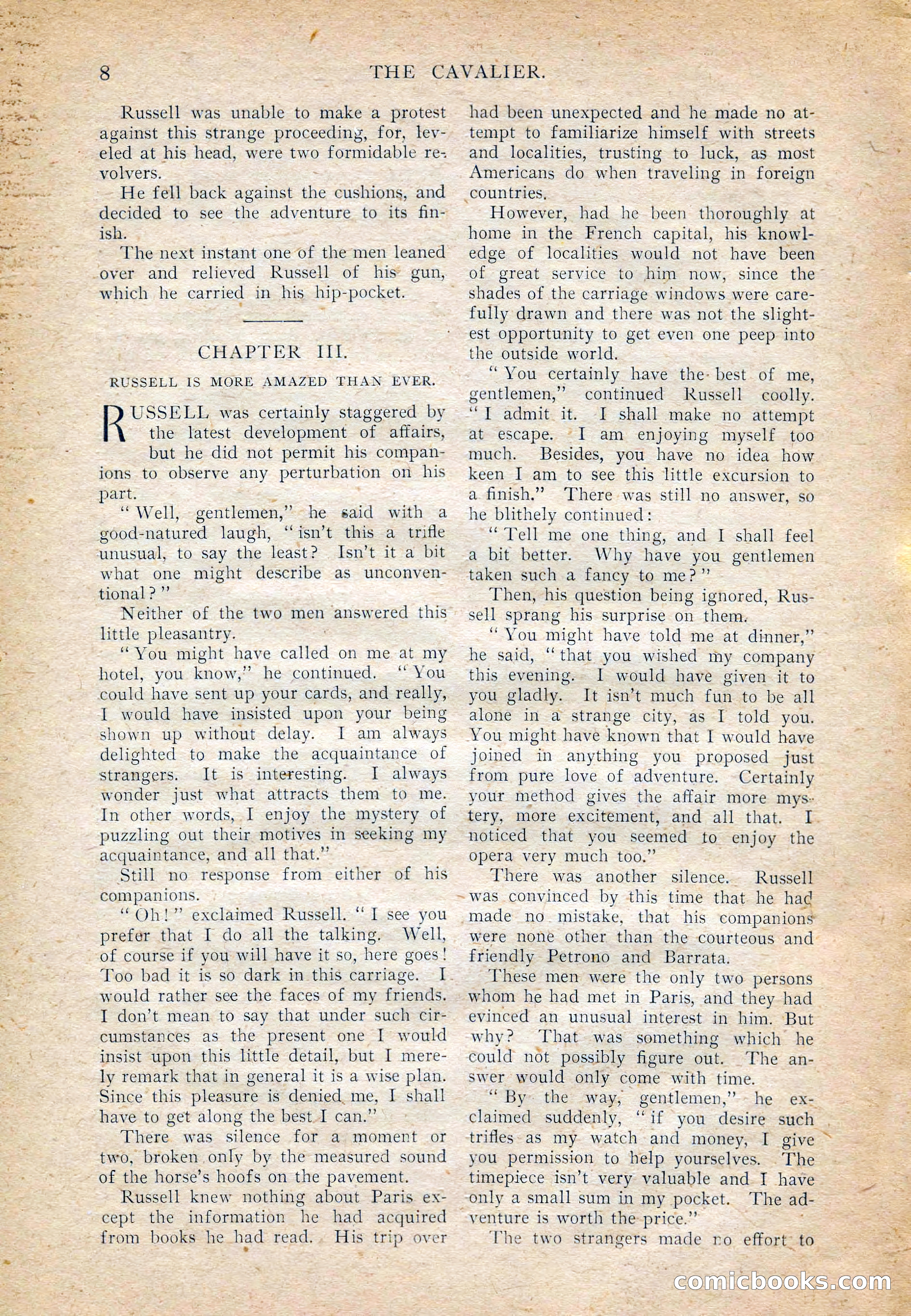 The Cavalier for February — page 10 of 209