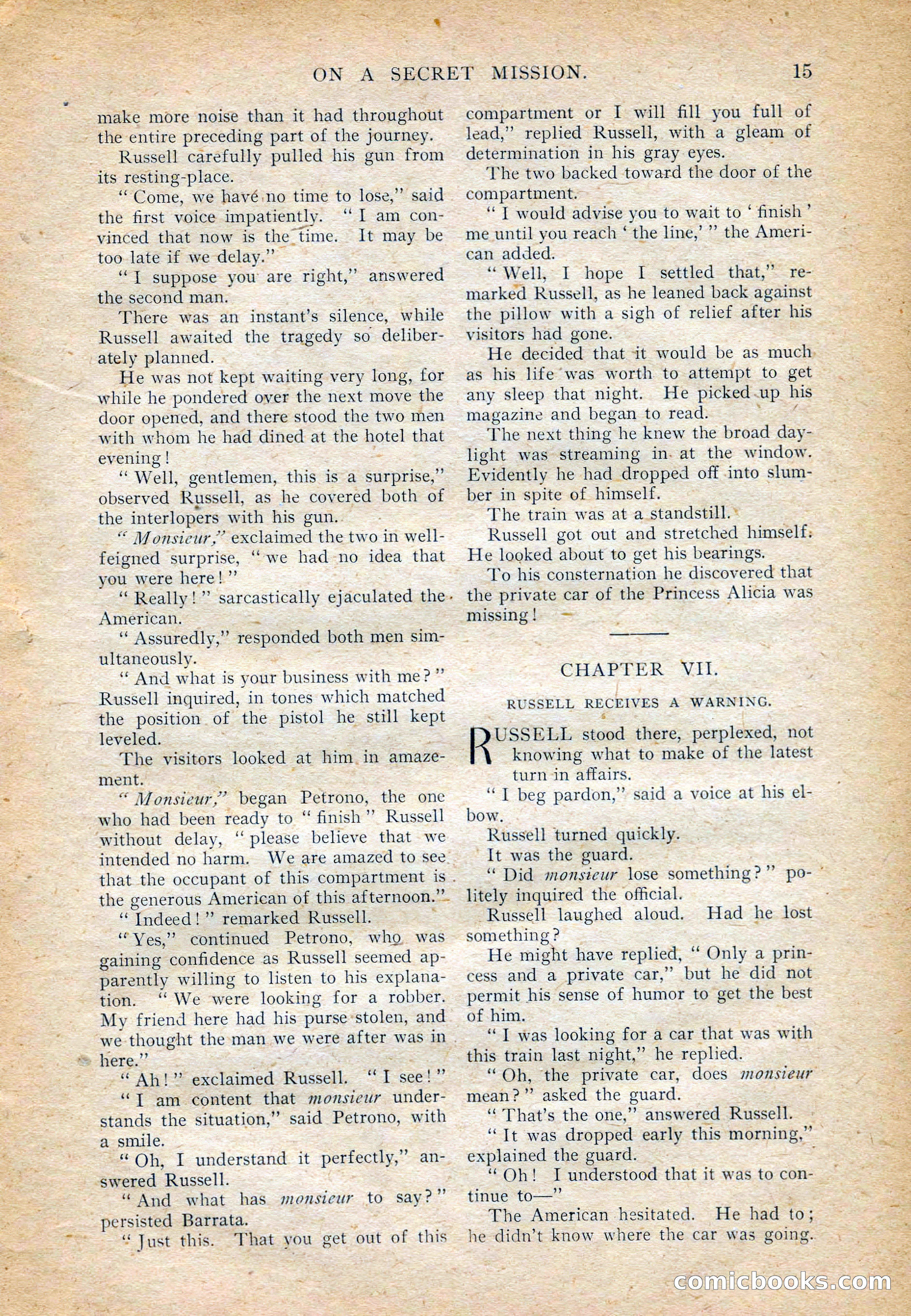 The Cavalier for February — page 17 of 209