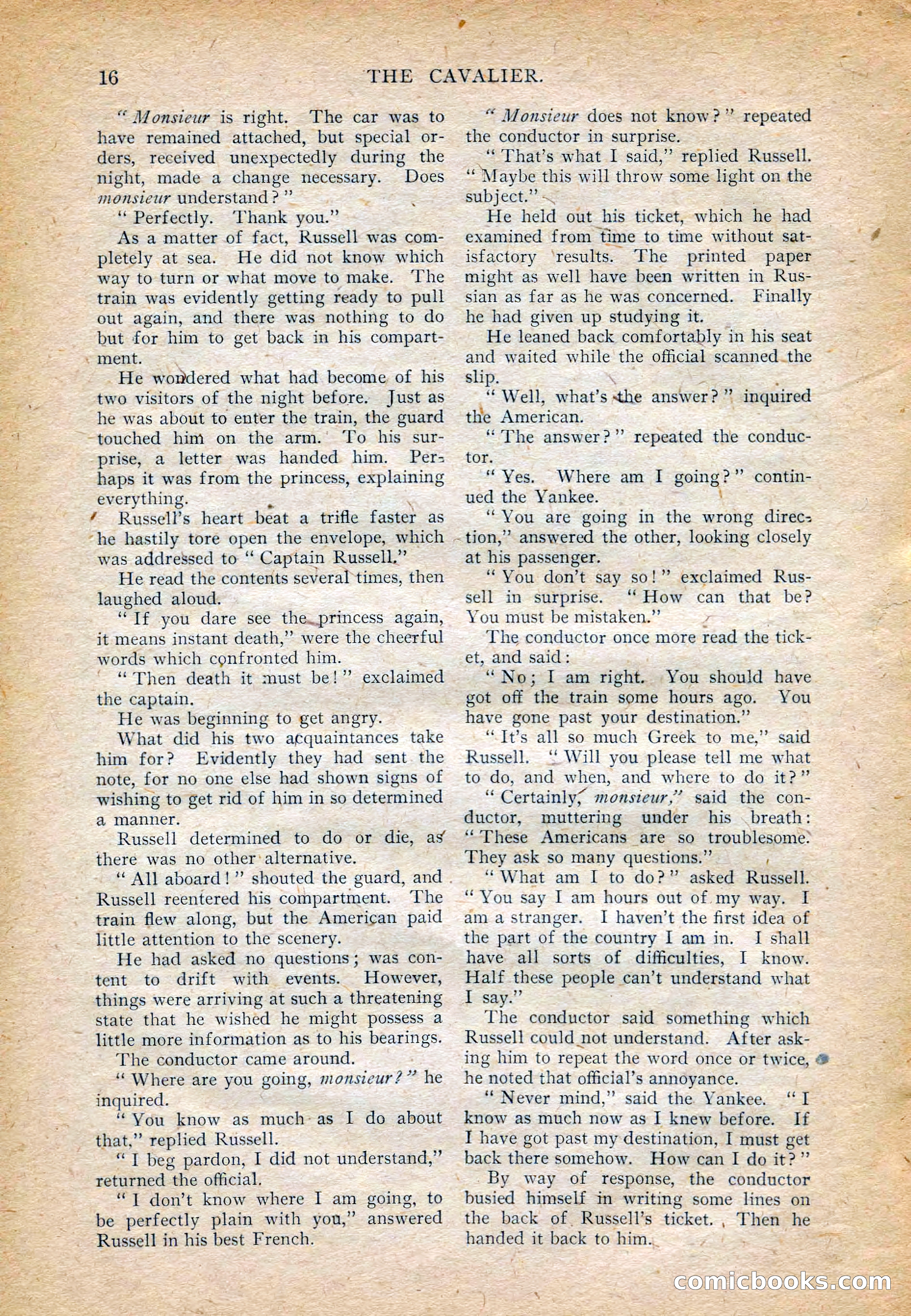 The Cavalier for February — page 18 of 209
