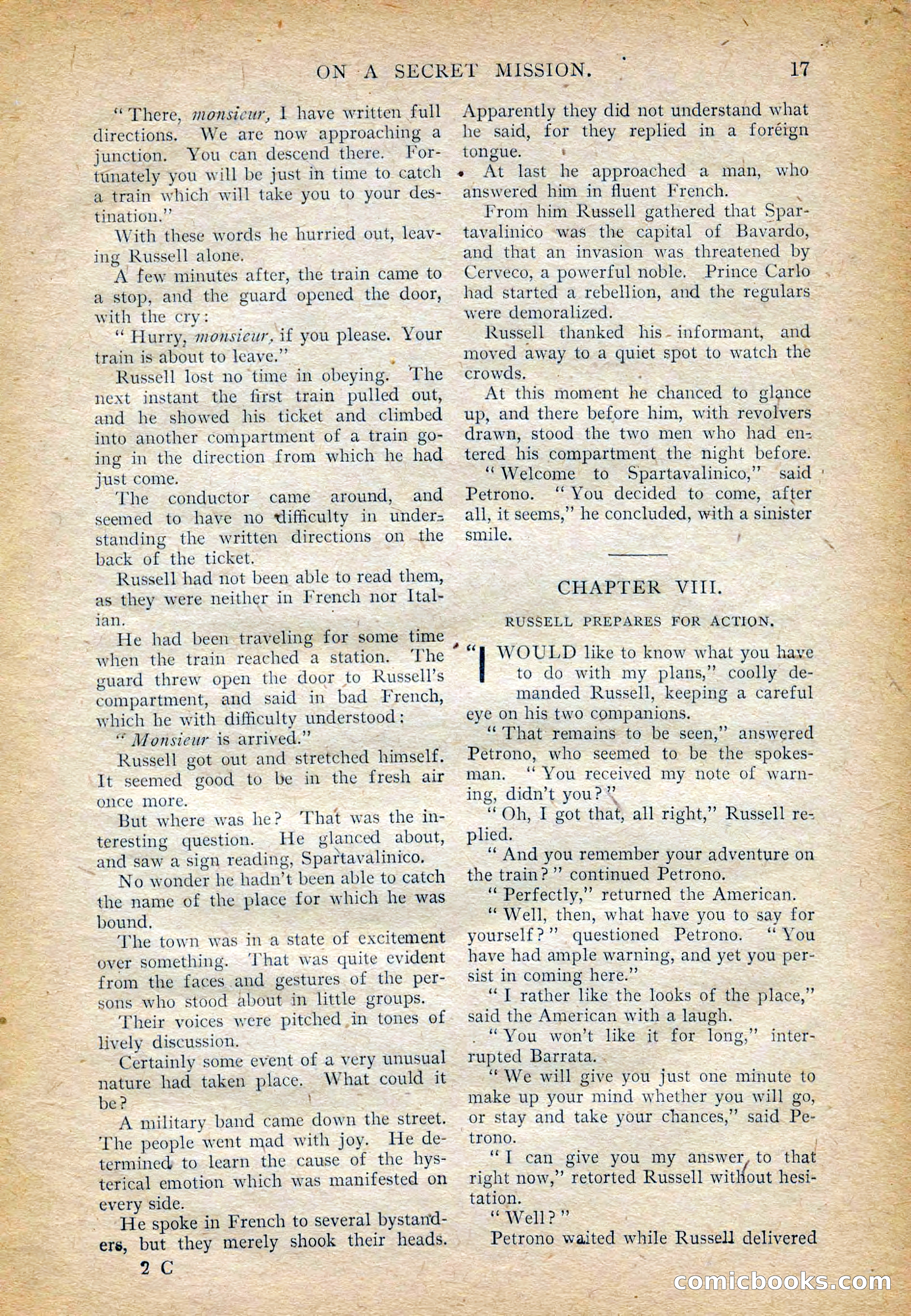 The Cavalier for February — page 19 of 209