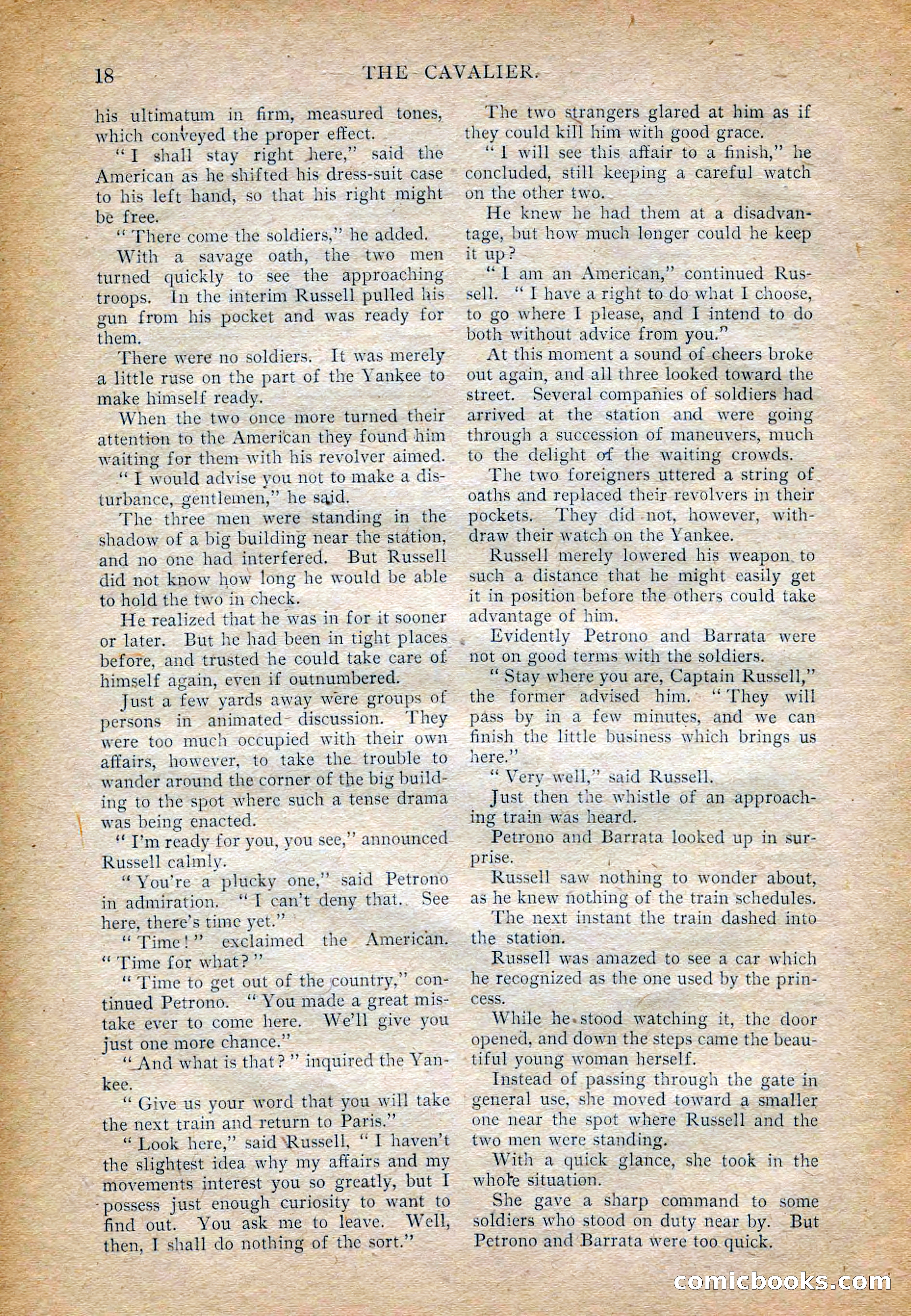 The Cavalier for February — page 20 of 209