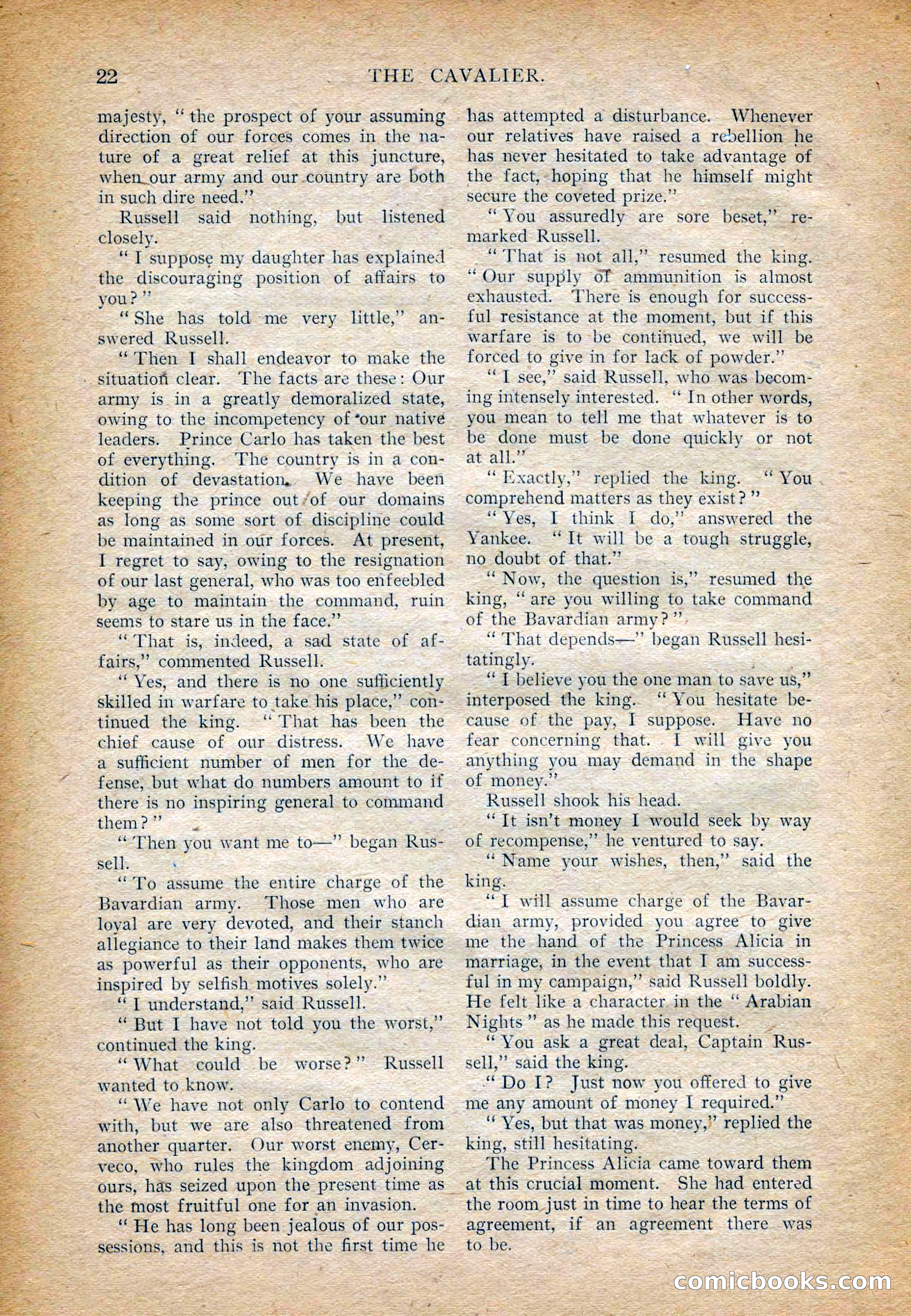 The Cavalier for February — page 24 of 209