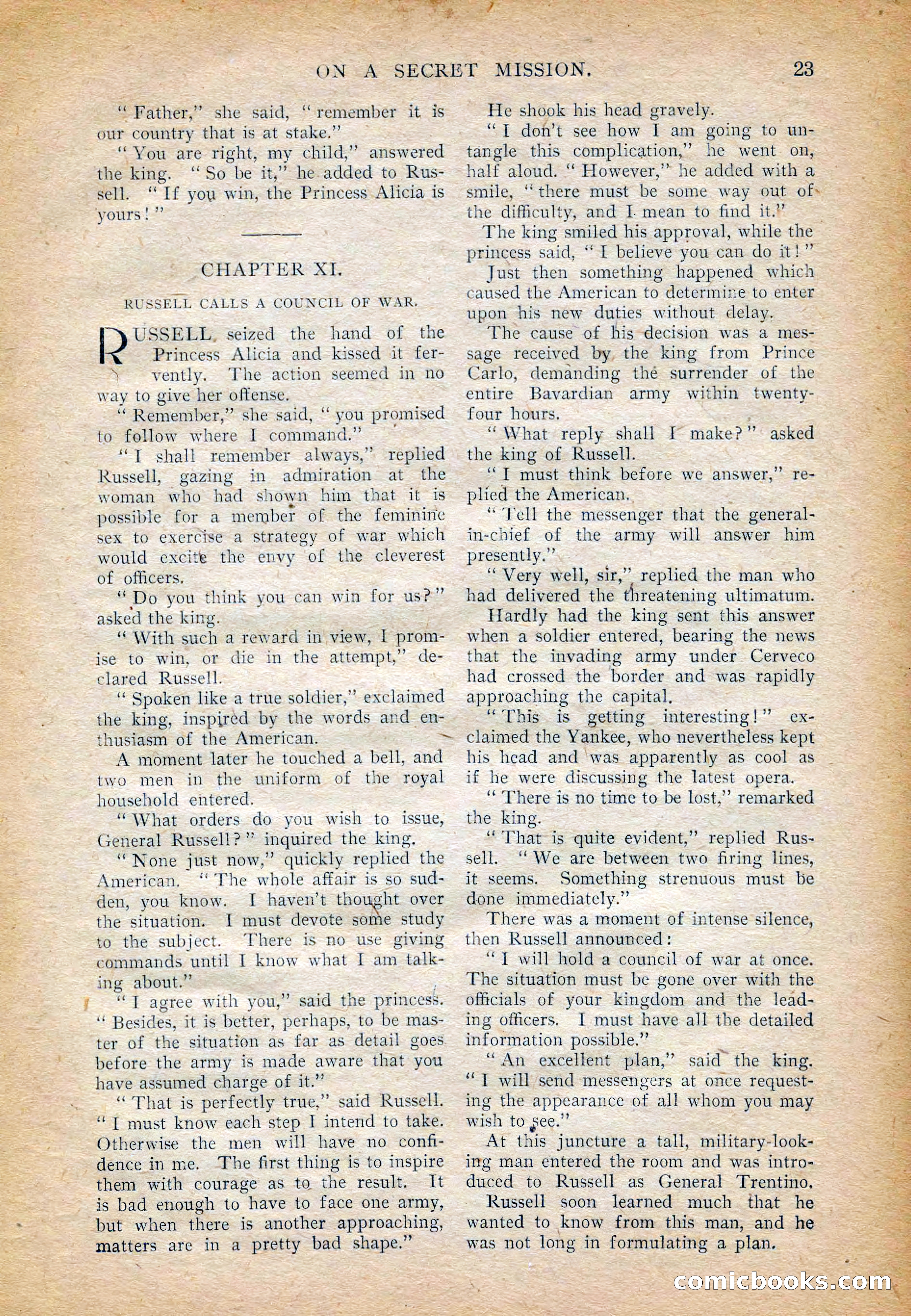 The Cavalier for February — page 25 of 209
