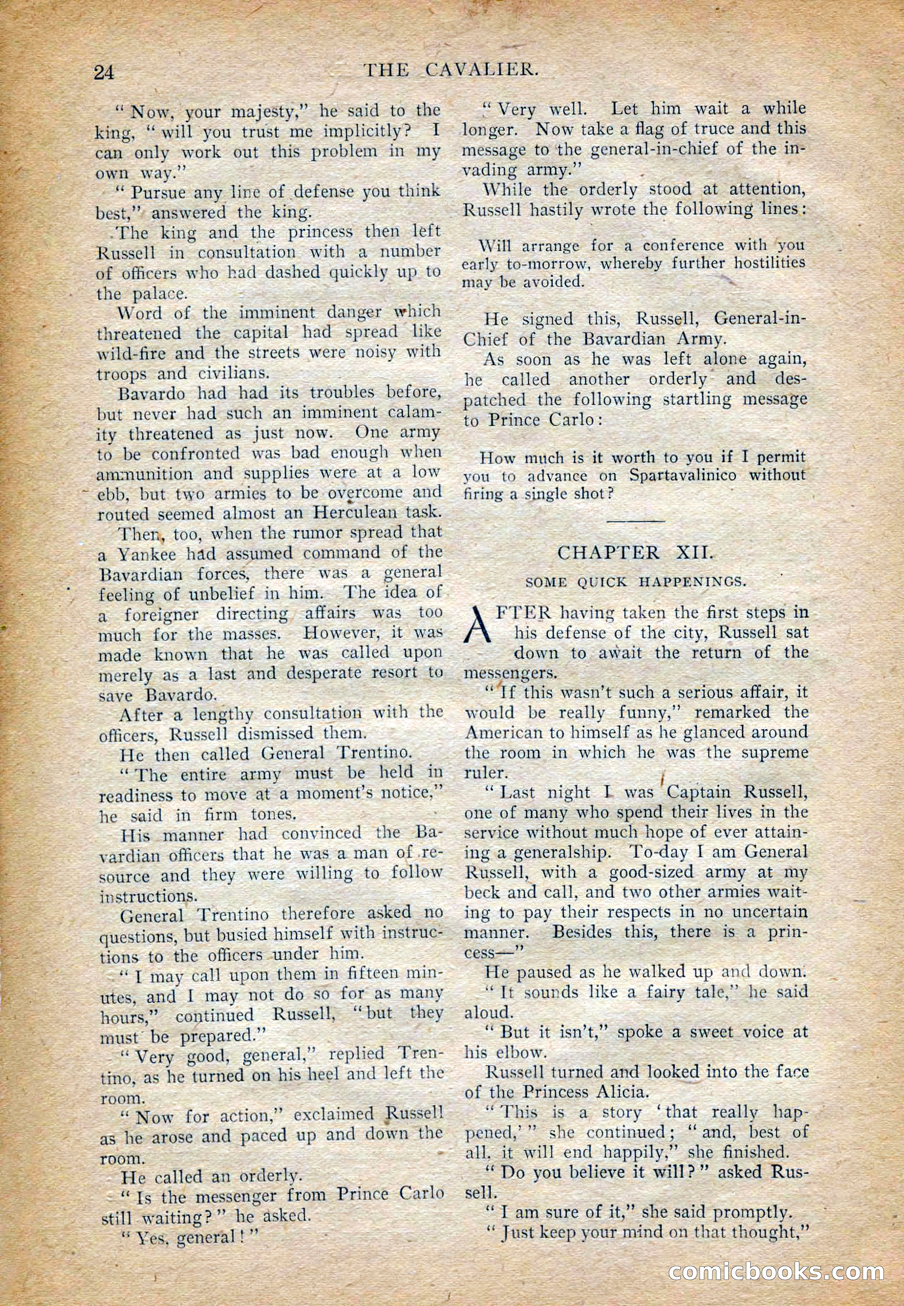 The Cavalier for February — page 26 of 209