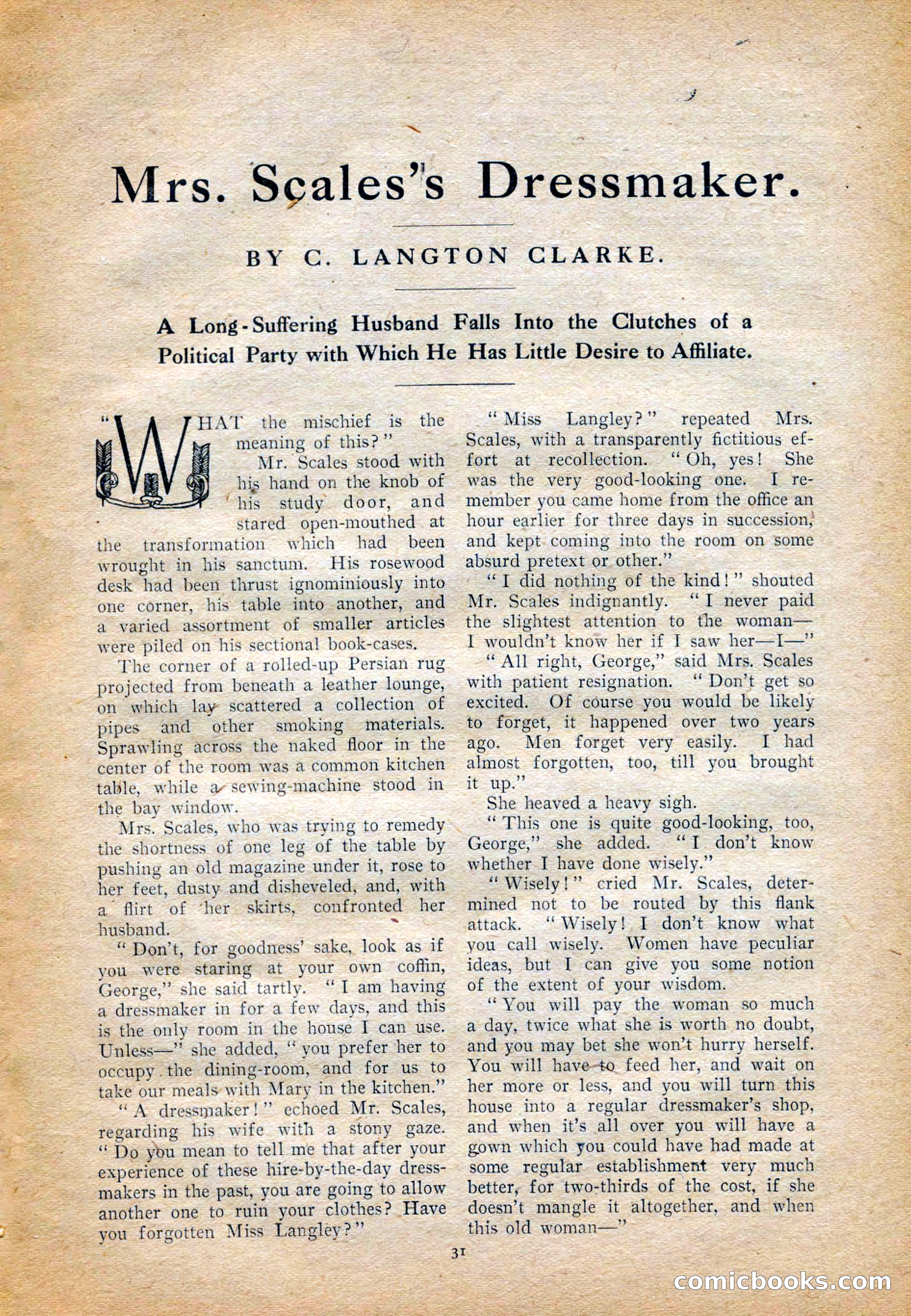The Cavalier for February — page 33 of 209