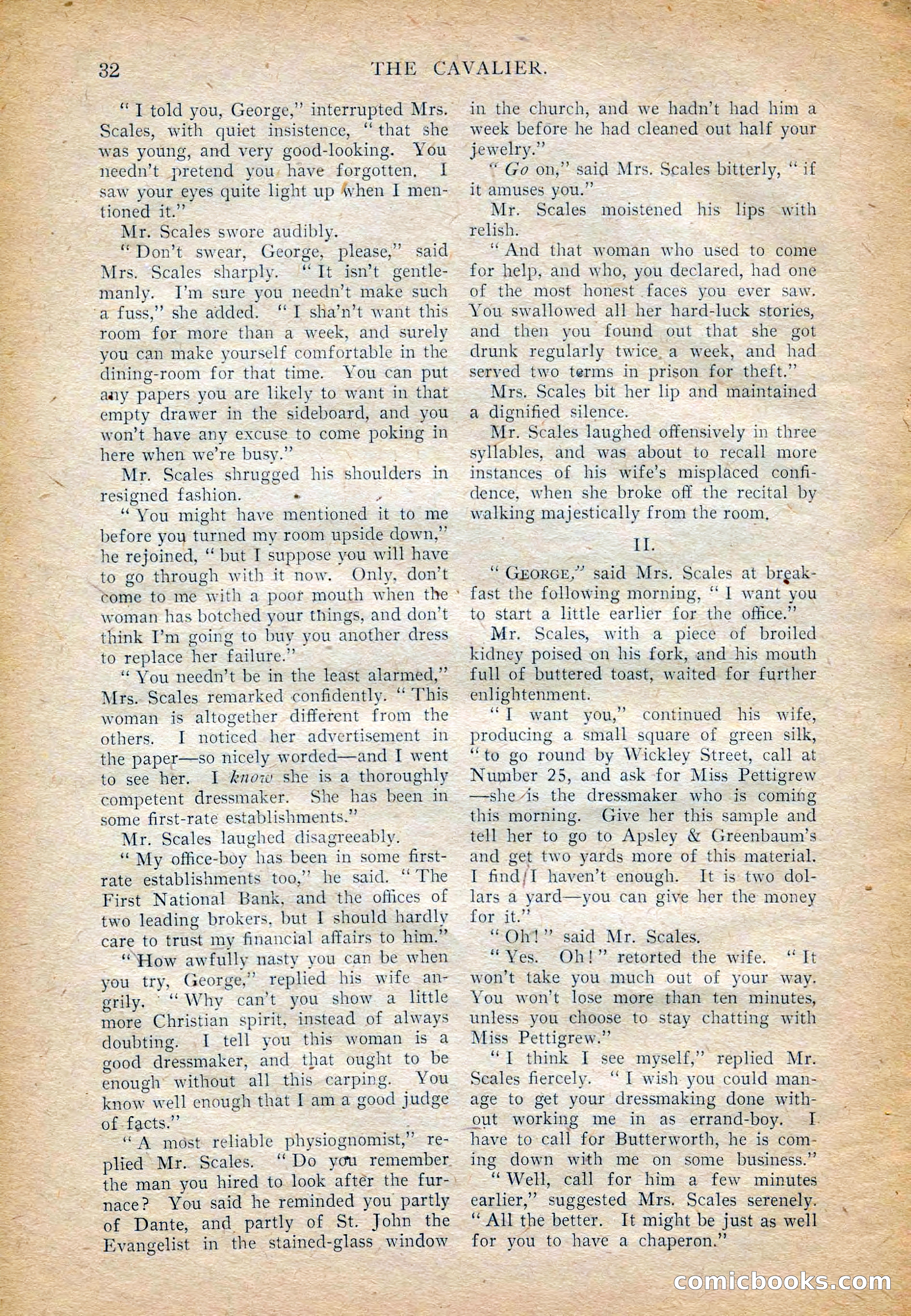 The Cavalier for February — page 34 of 209