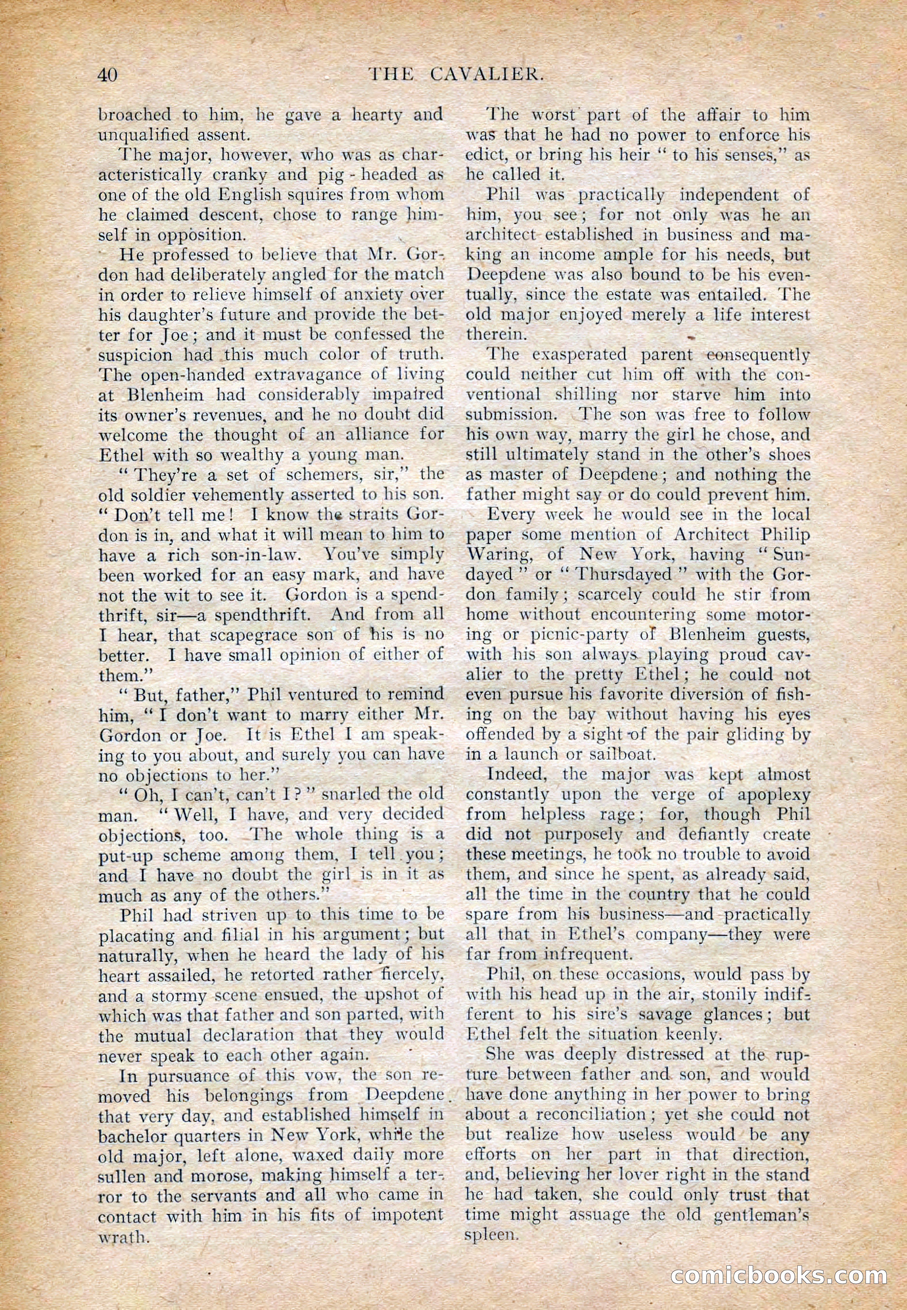 The Cavalier for February — page 42 of 209