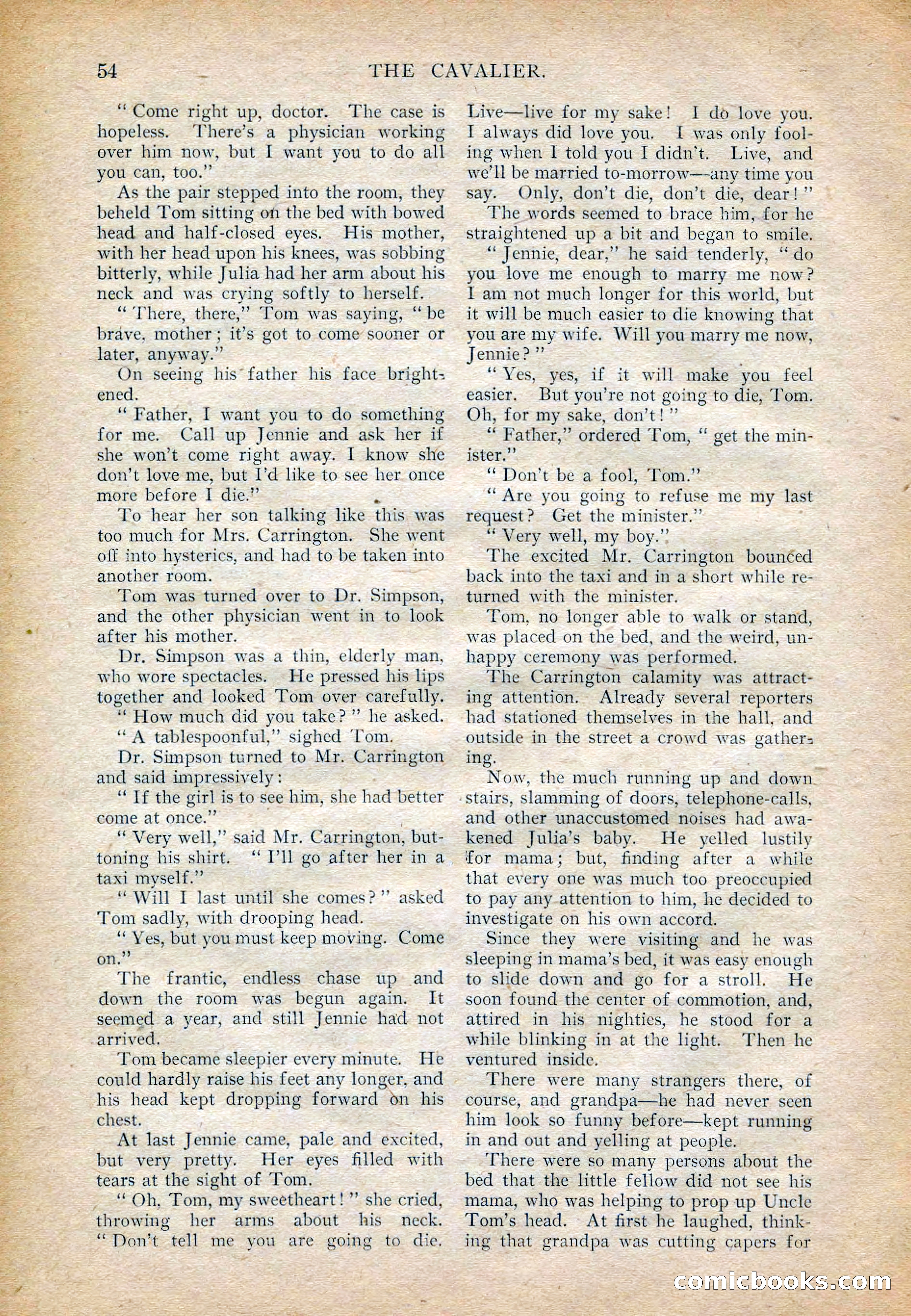 The Cavalier for February — page 56 of 209