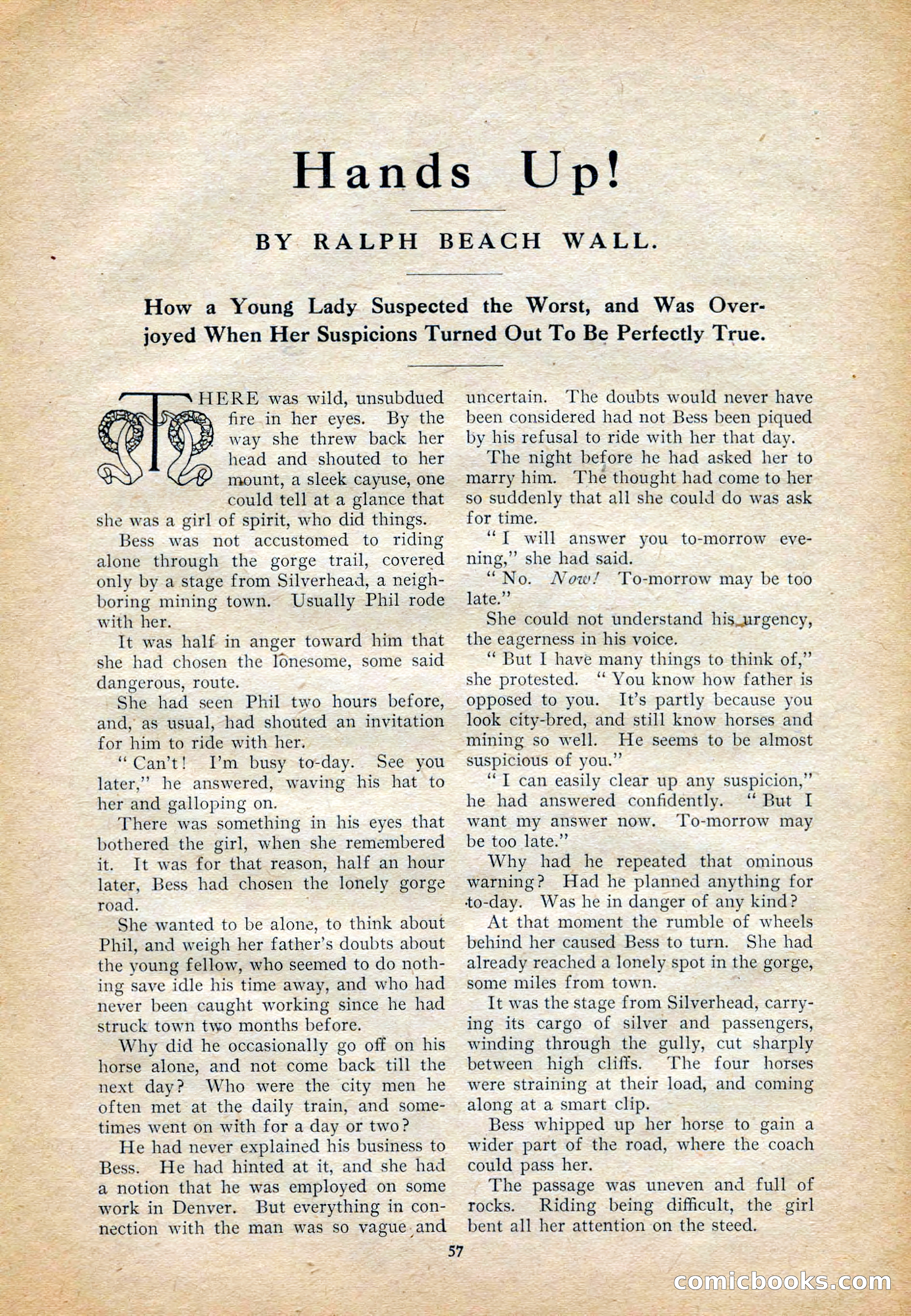 The Cavalier for February — page 59 of 209