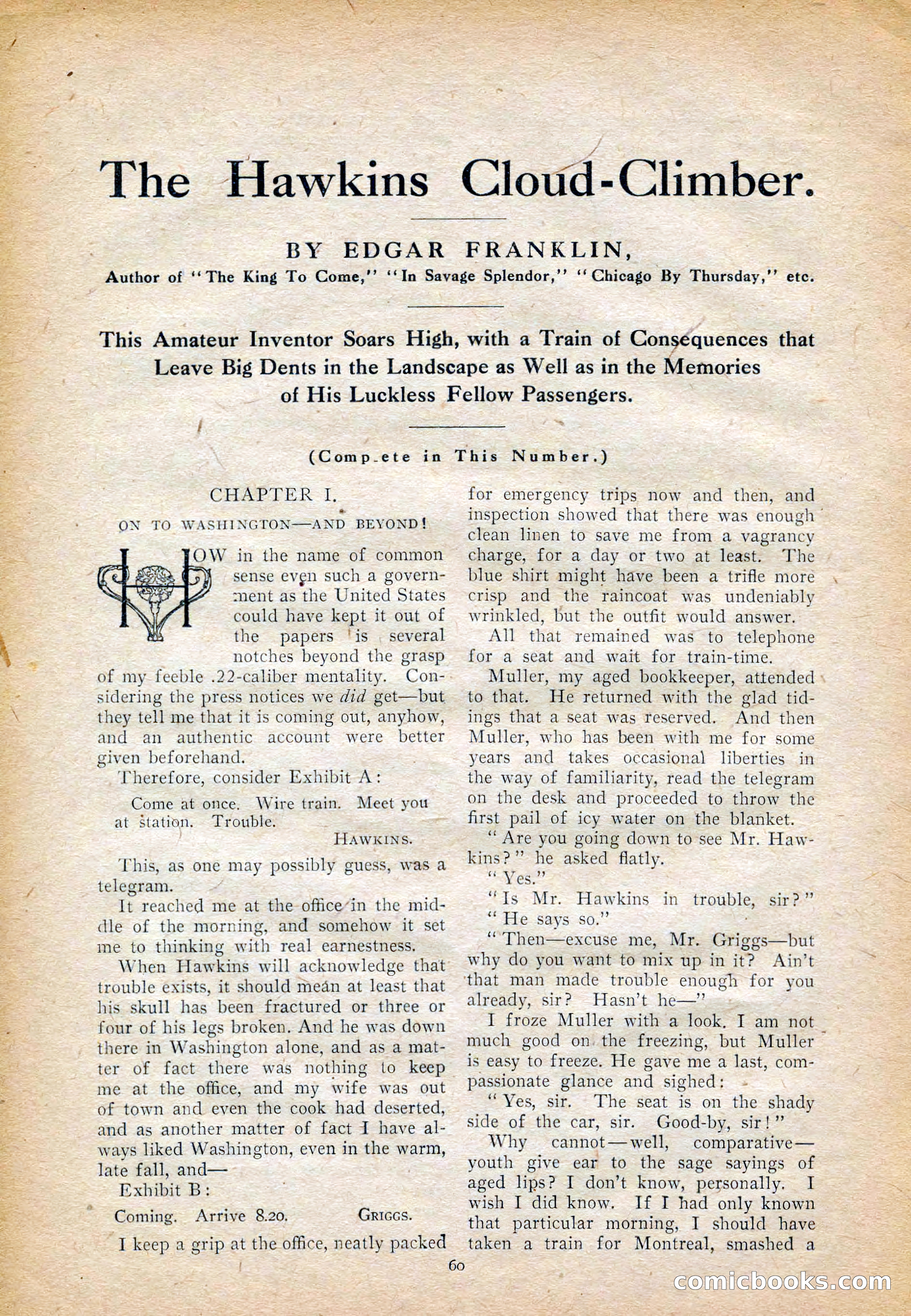 The Cavalier for February — page 62 of 209