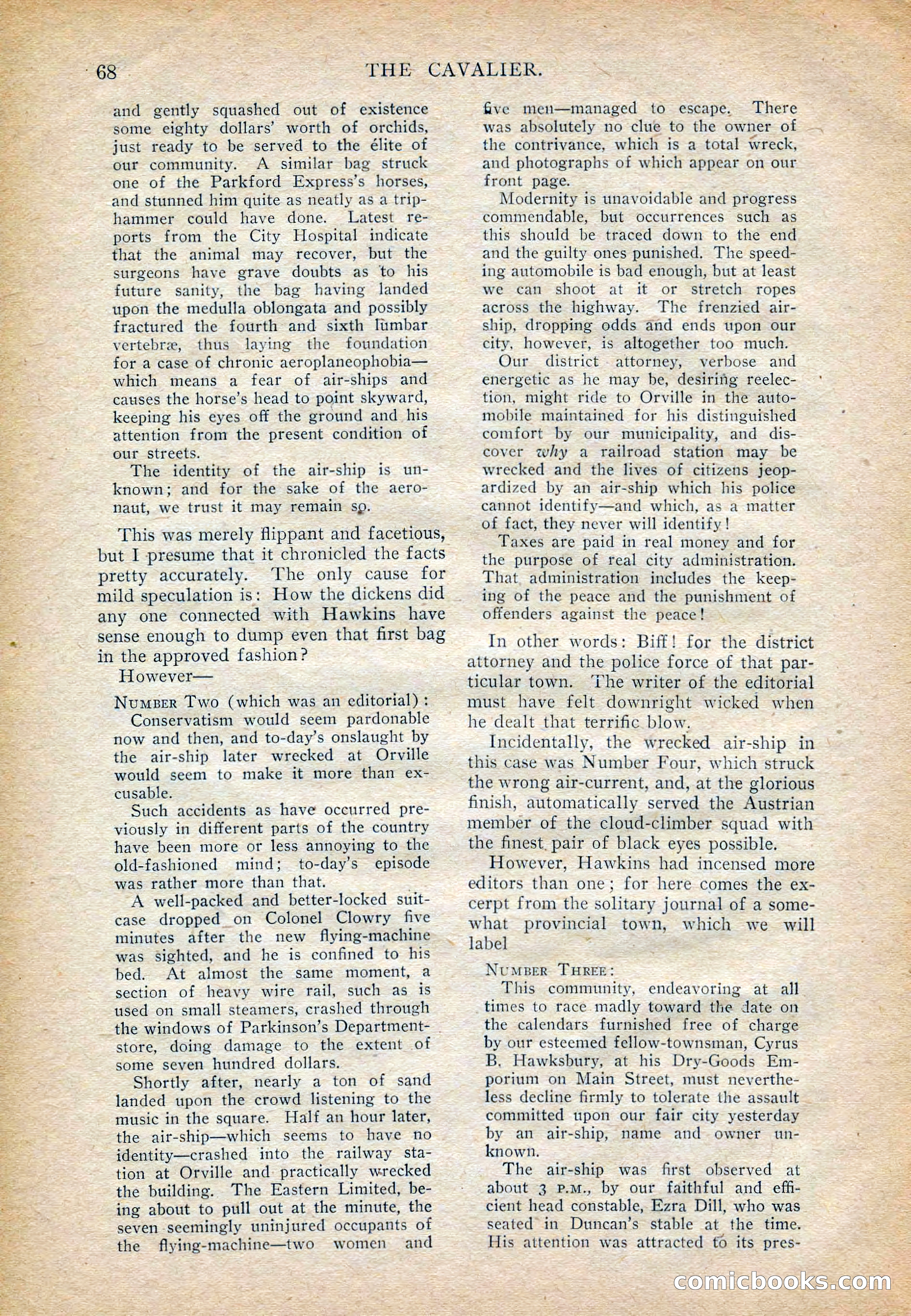 The Cavalier for February — page 70 of 209