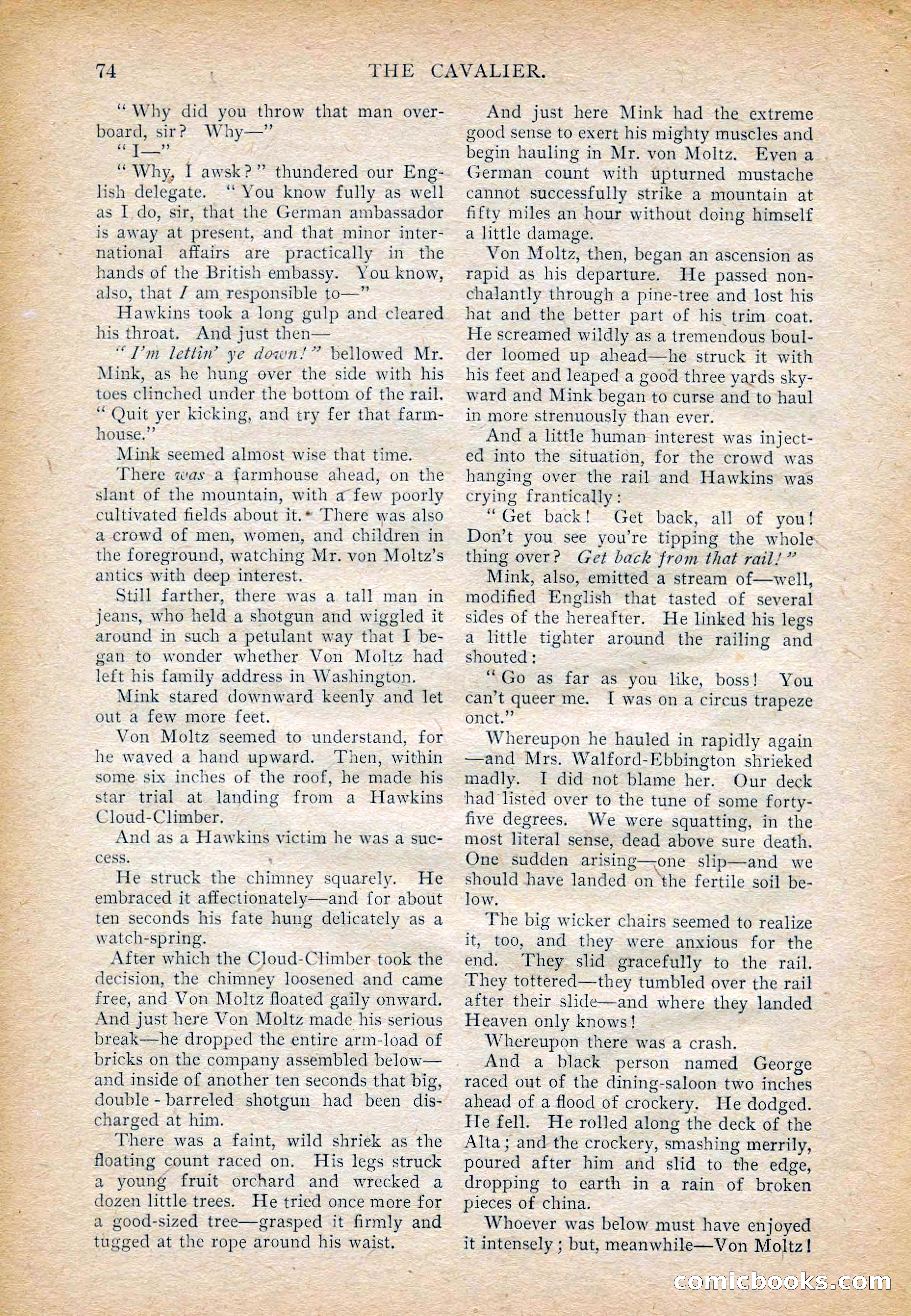 The Cavalier for February — page 76 of 209