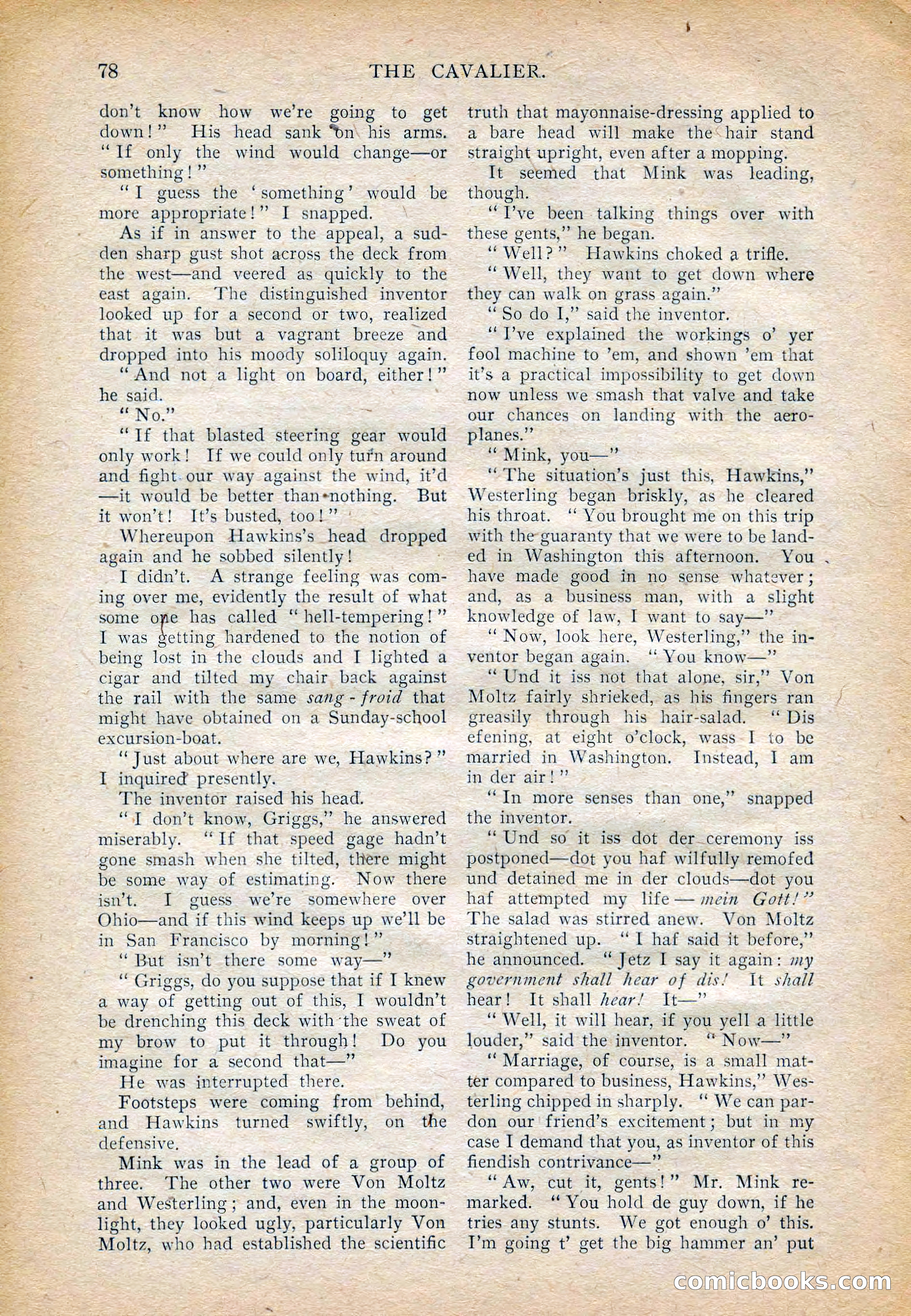 The Cavalier for February — page 80 of 209