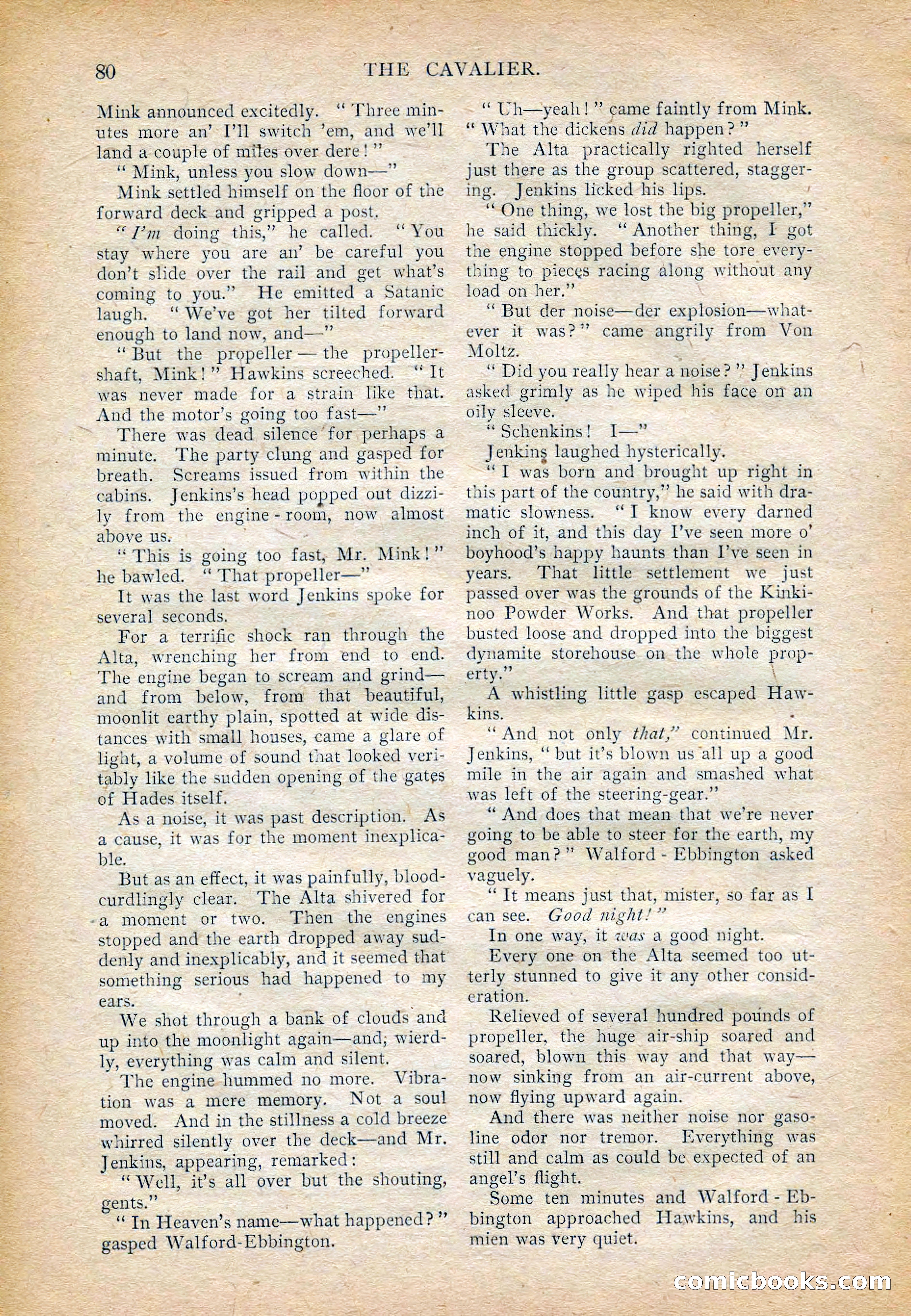 The Cavalier for February — page 82 of 209