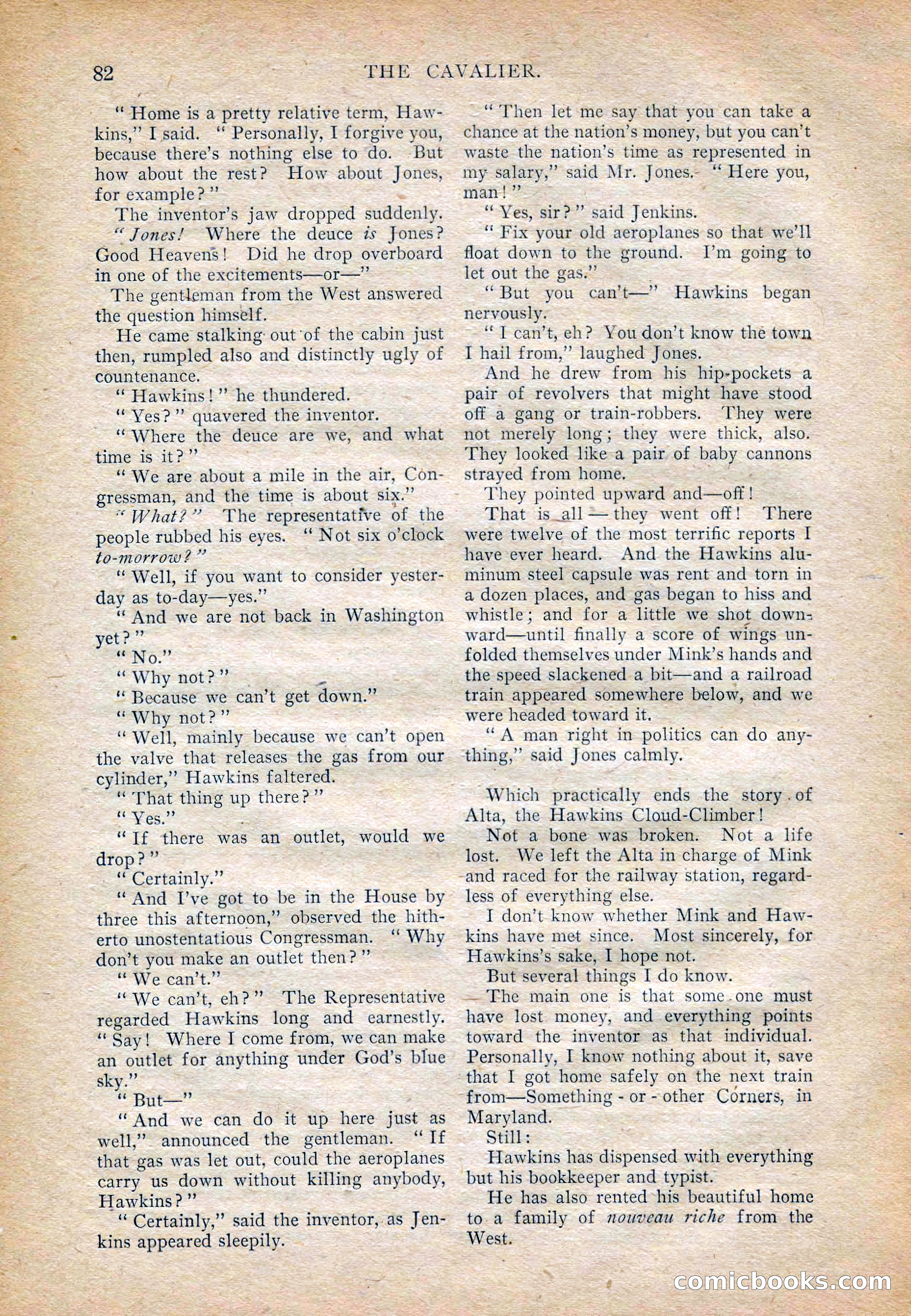 The Cavalier for February — page 84 of 209