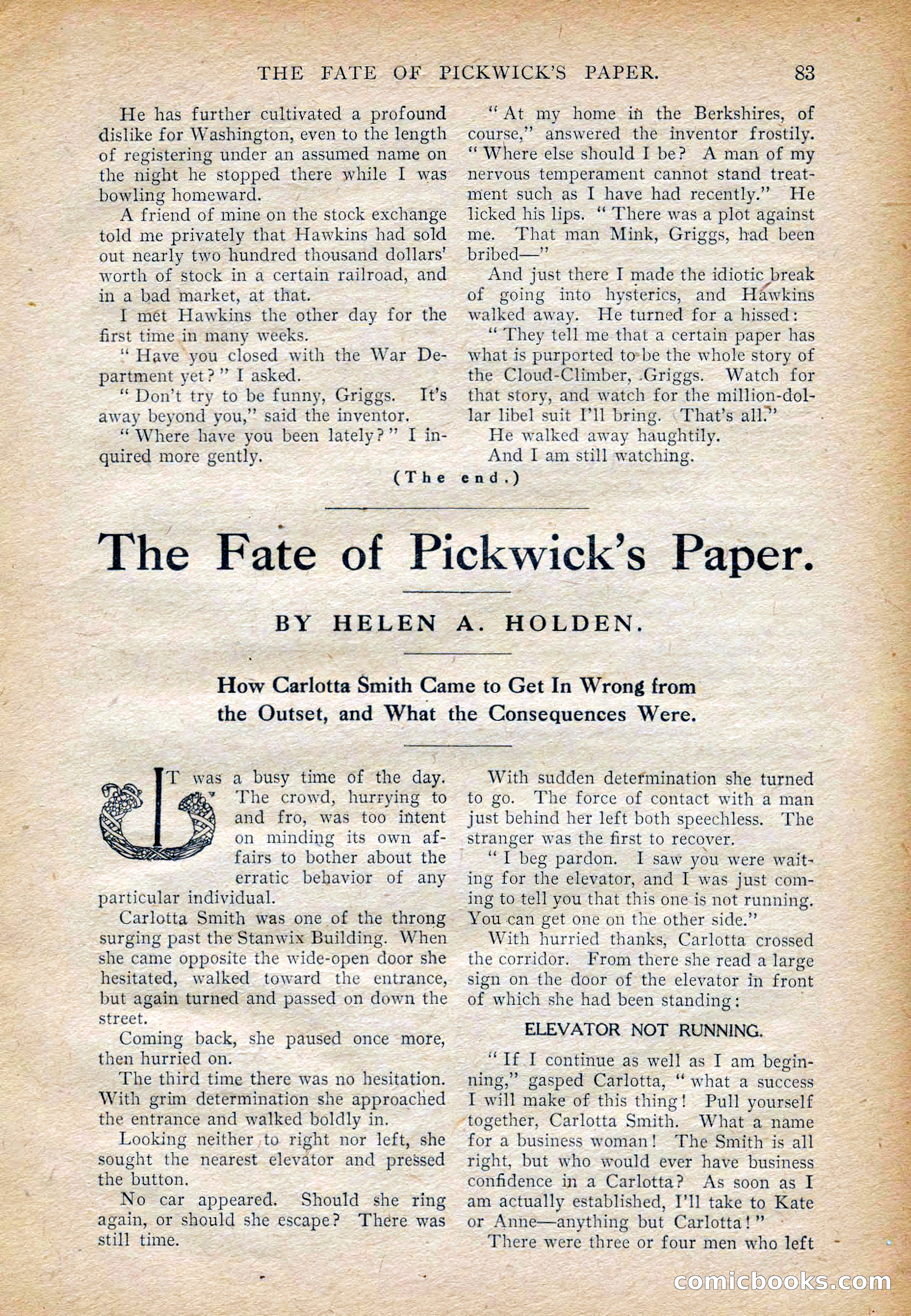 The Cavalier for February — page 85 of 209
