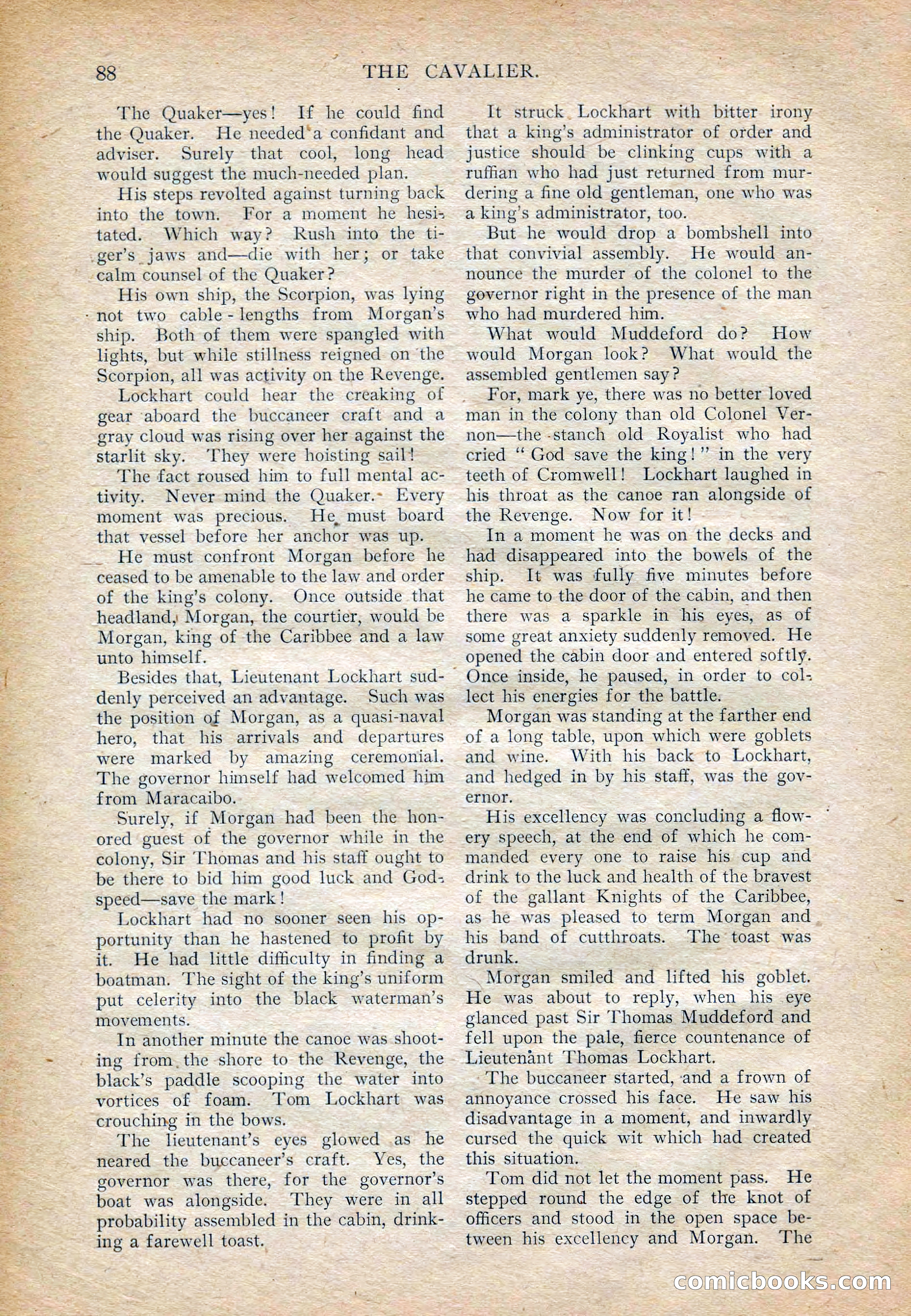 The Cavalier for February — page 90 of 209