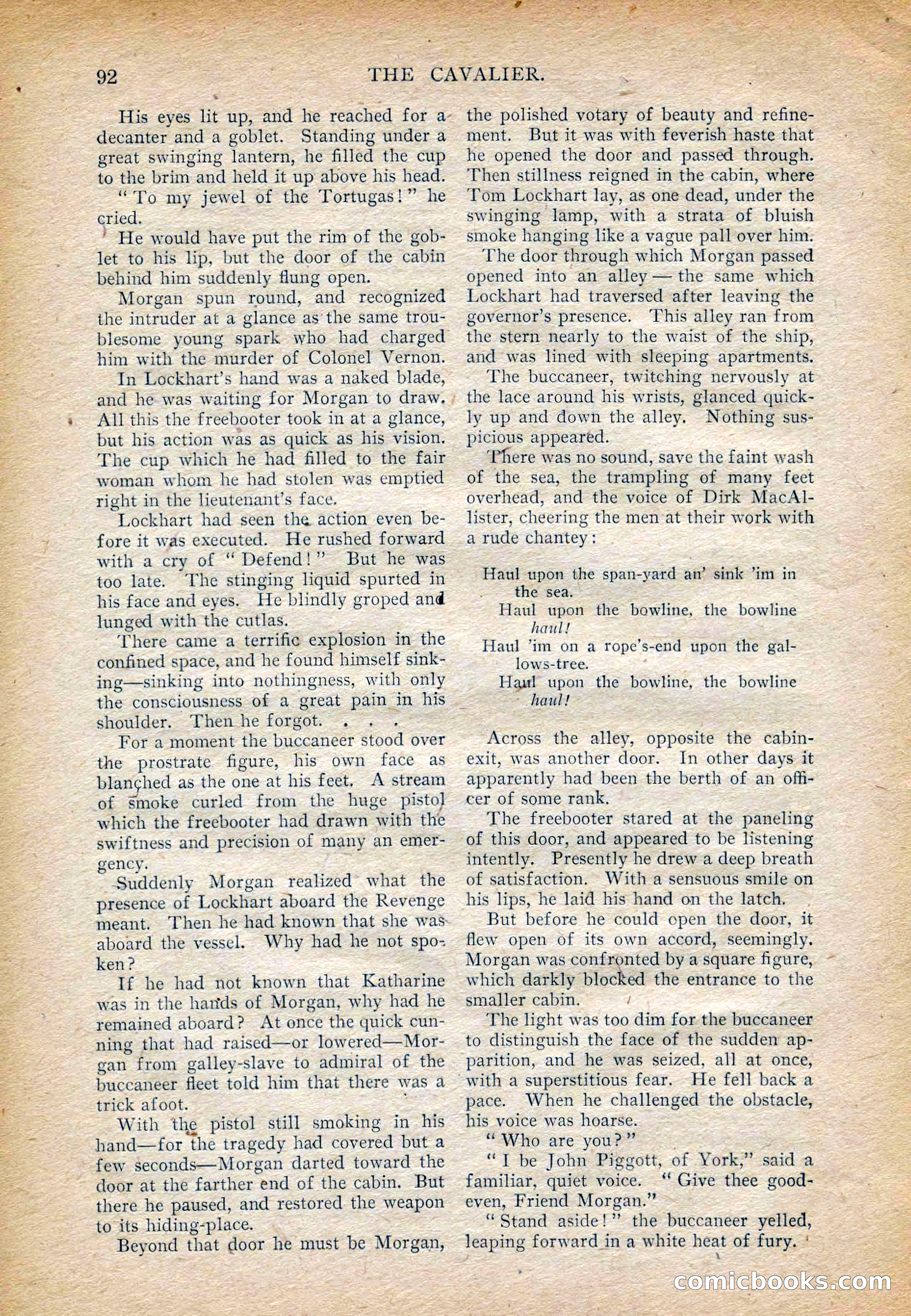 The Cavalier for February — page 94 of 209