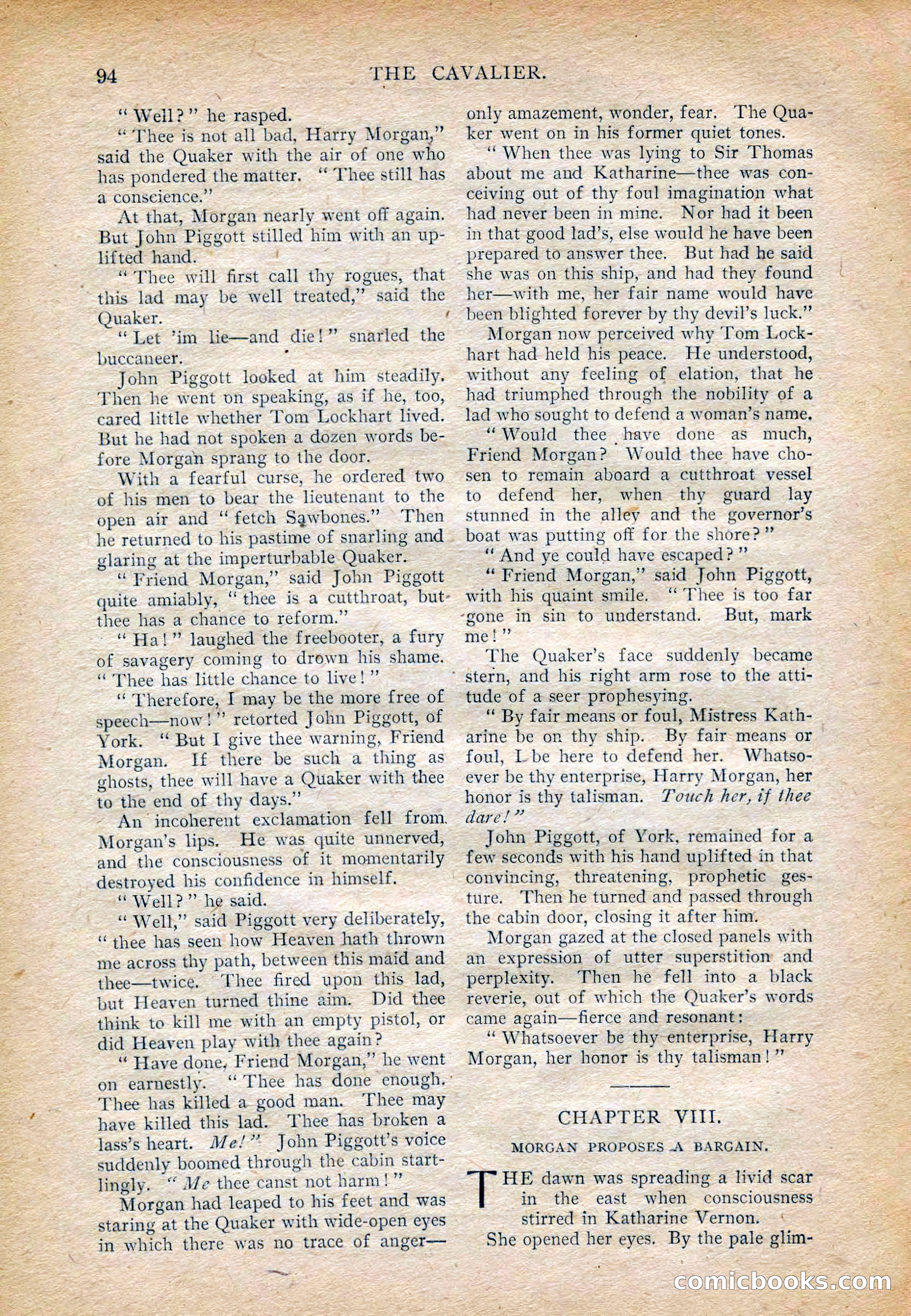 The Cavalier for February — page 96 of 209