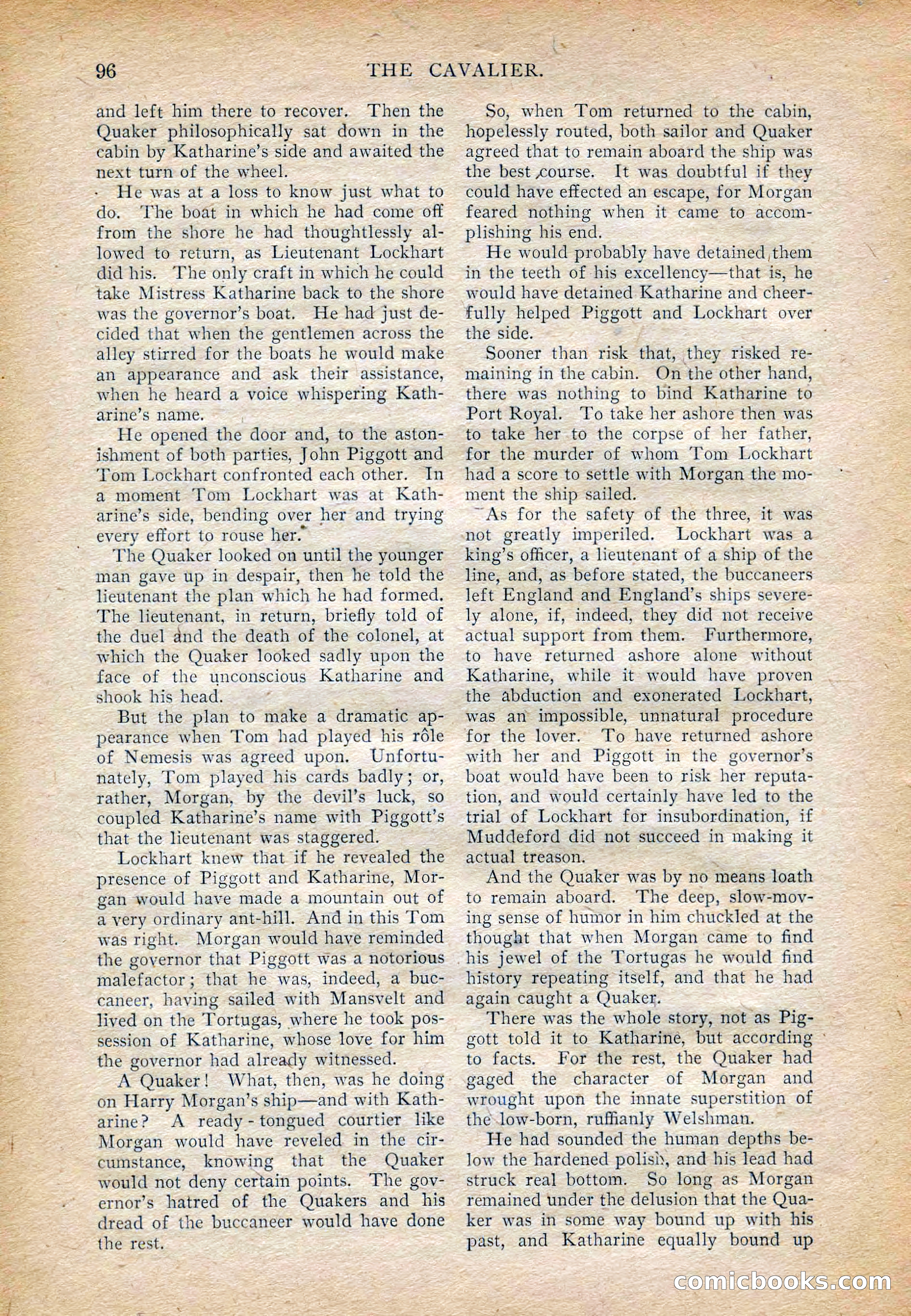 The Cavalier for February — page 98 of 209
