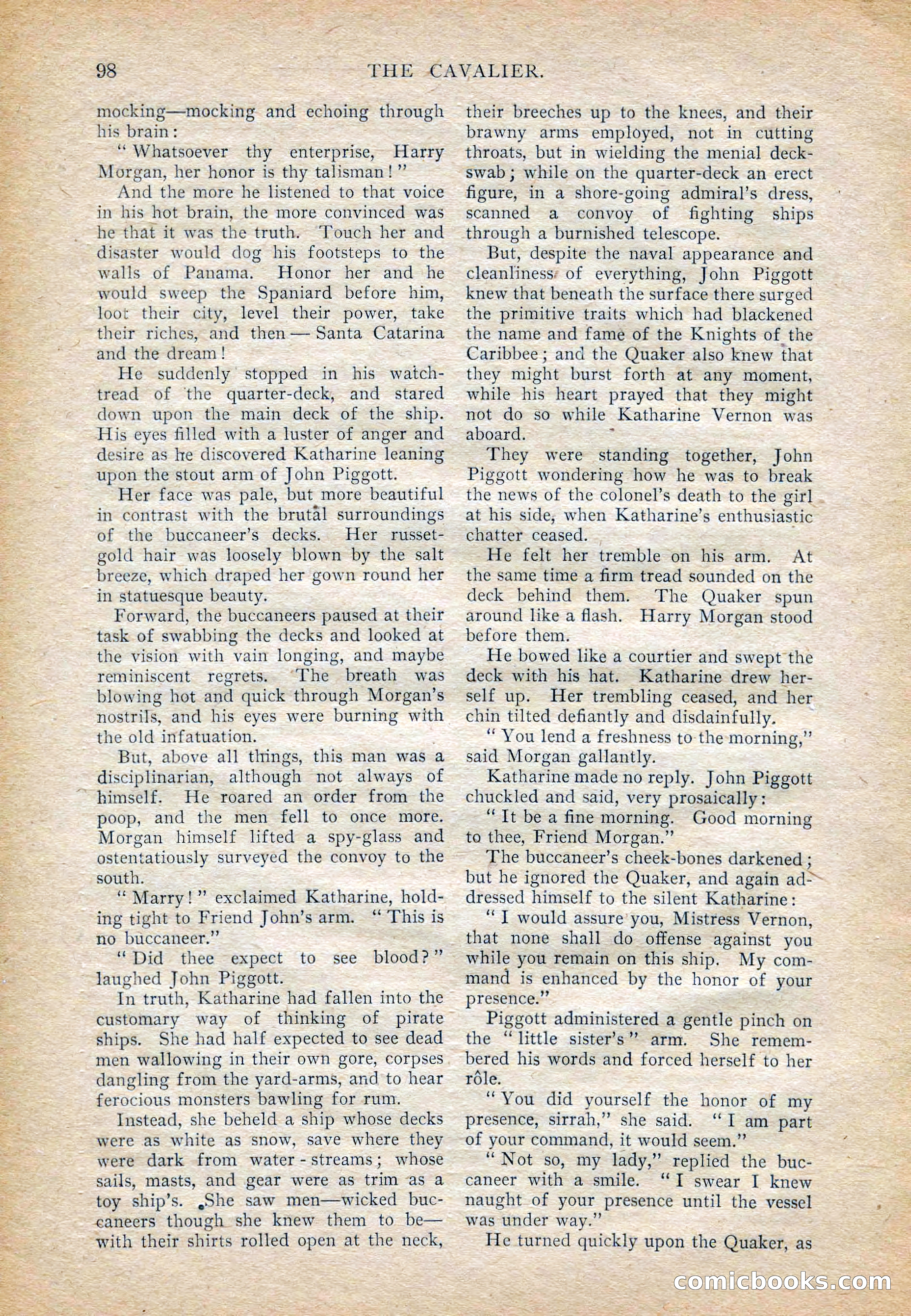 The Cavalier for February — page 100 of 209