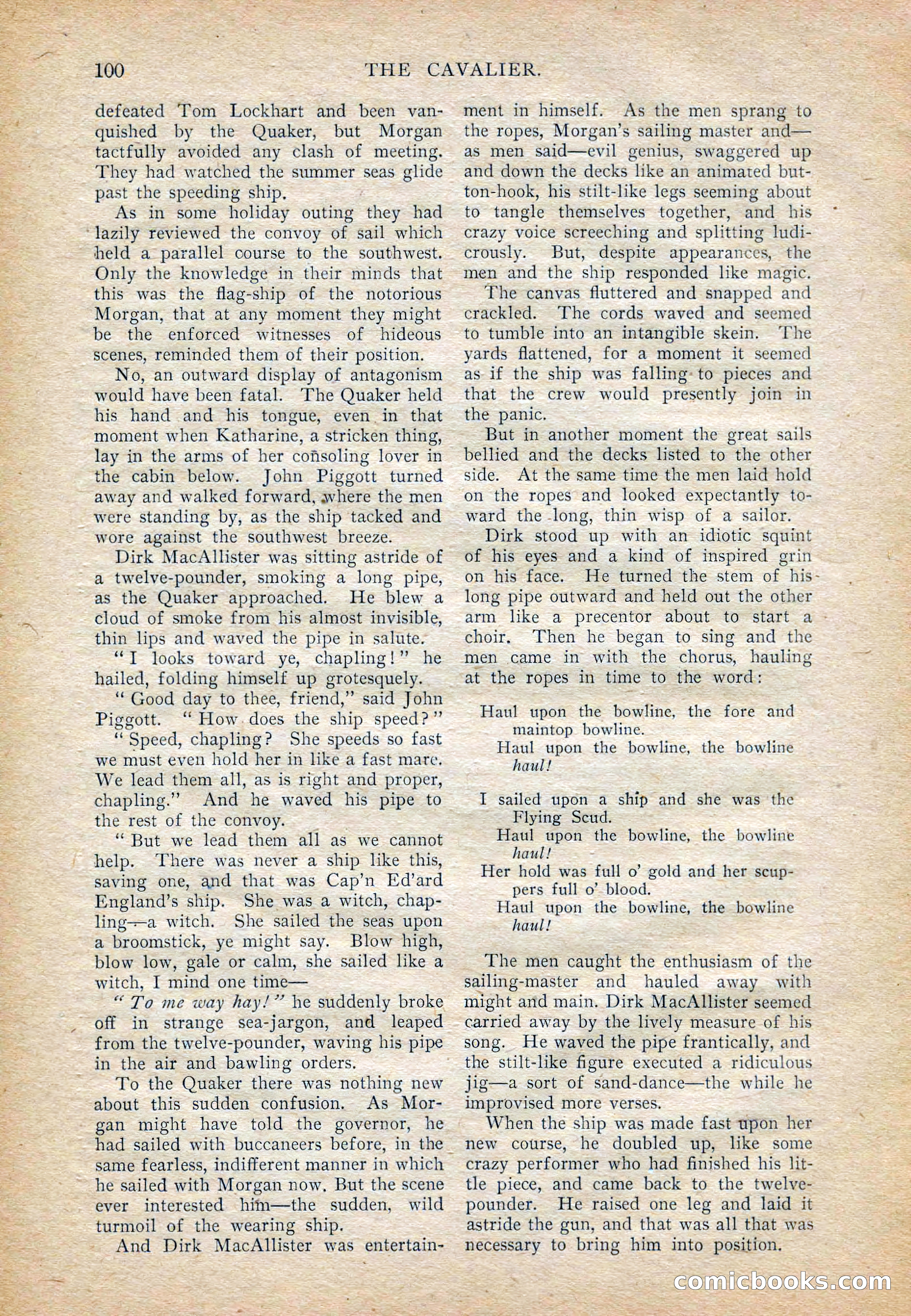 The Cavalier for February — page 102 of 209