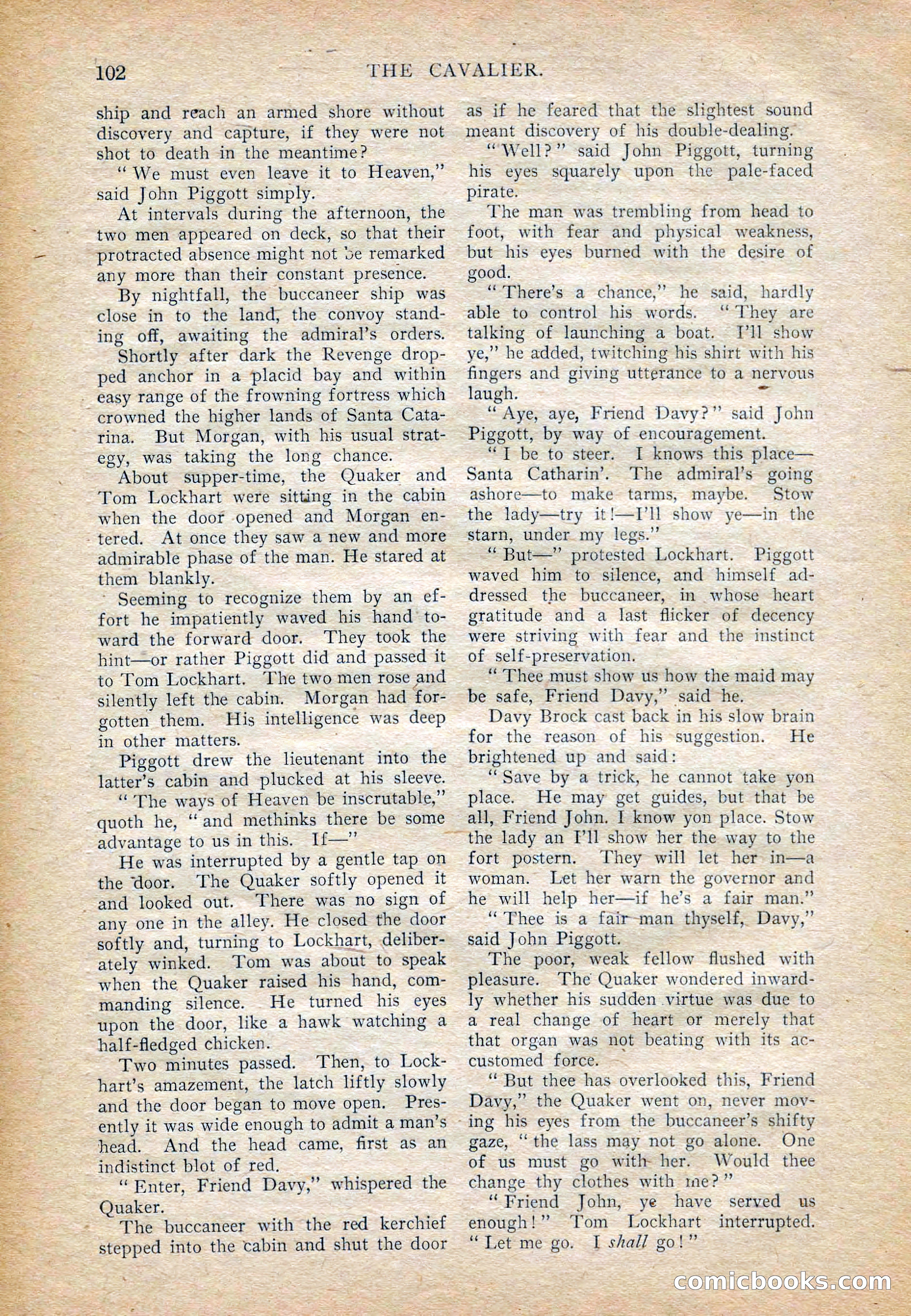 The Cavalier for February — page 104 of 209