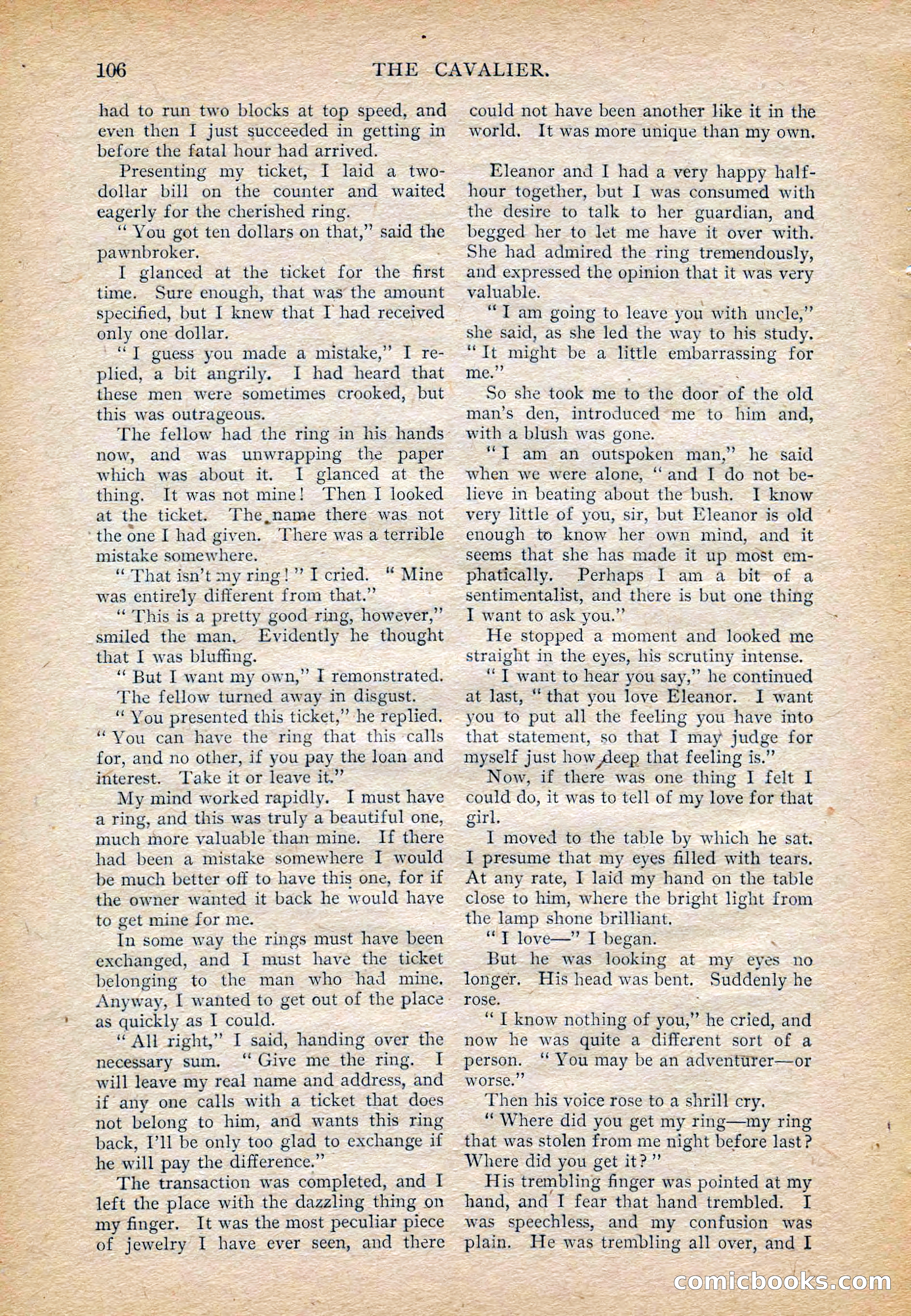 The Cavalier for February — page 108 of 209